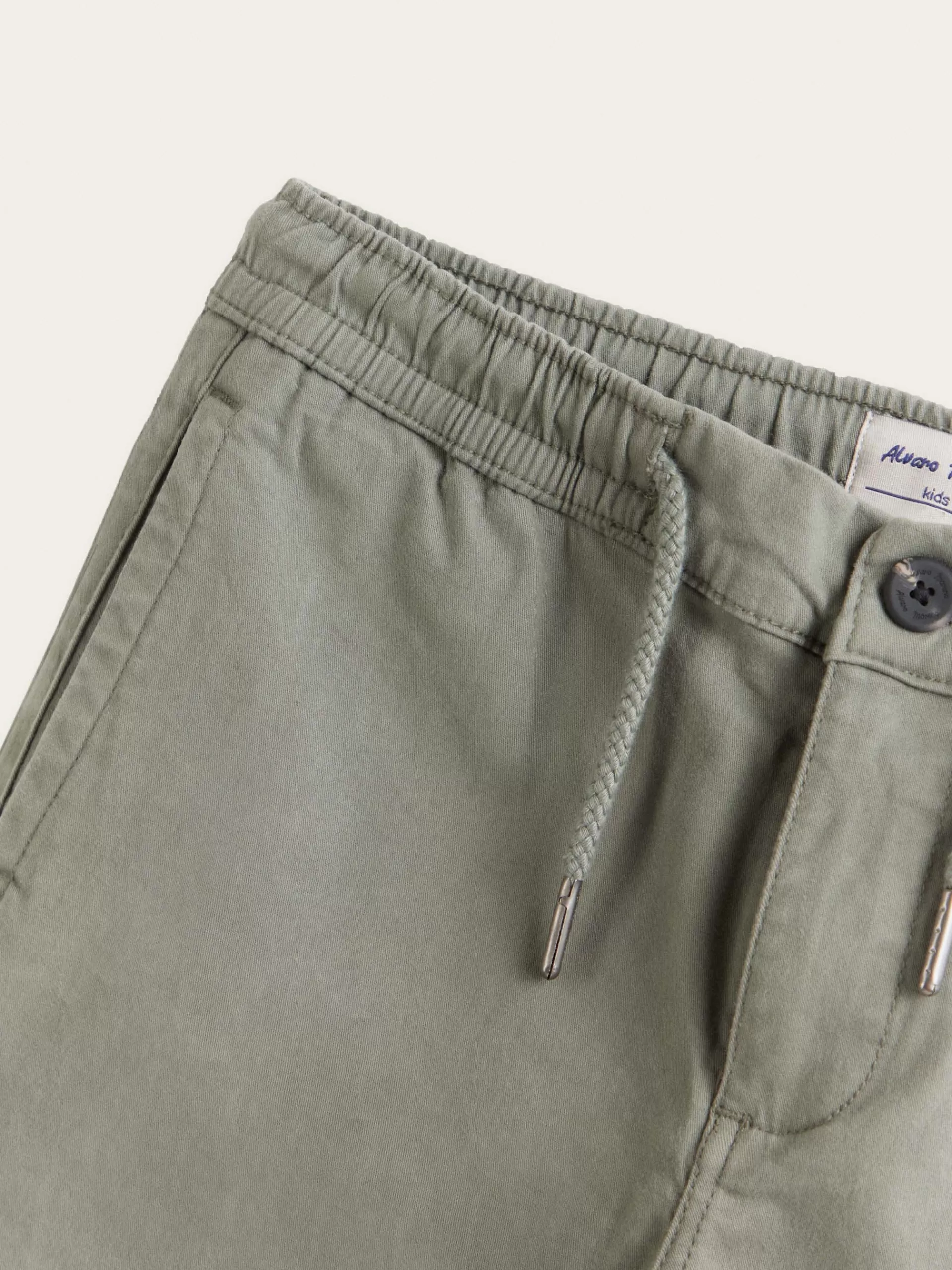 Pantalon Garçon Alvaro Moreno - Modèle Ander en Tissu Respirant, Vert Forêt (Taille Enfant)