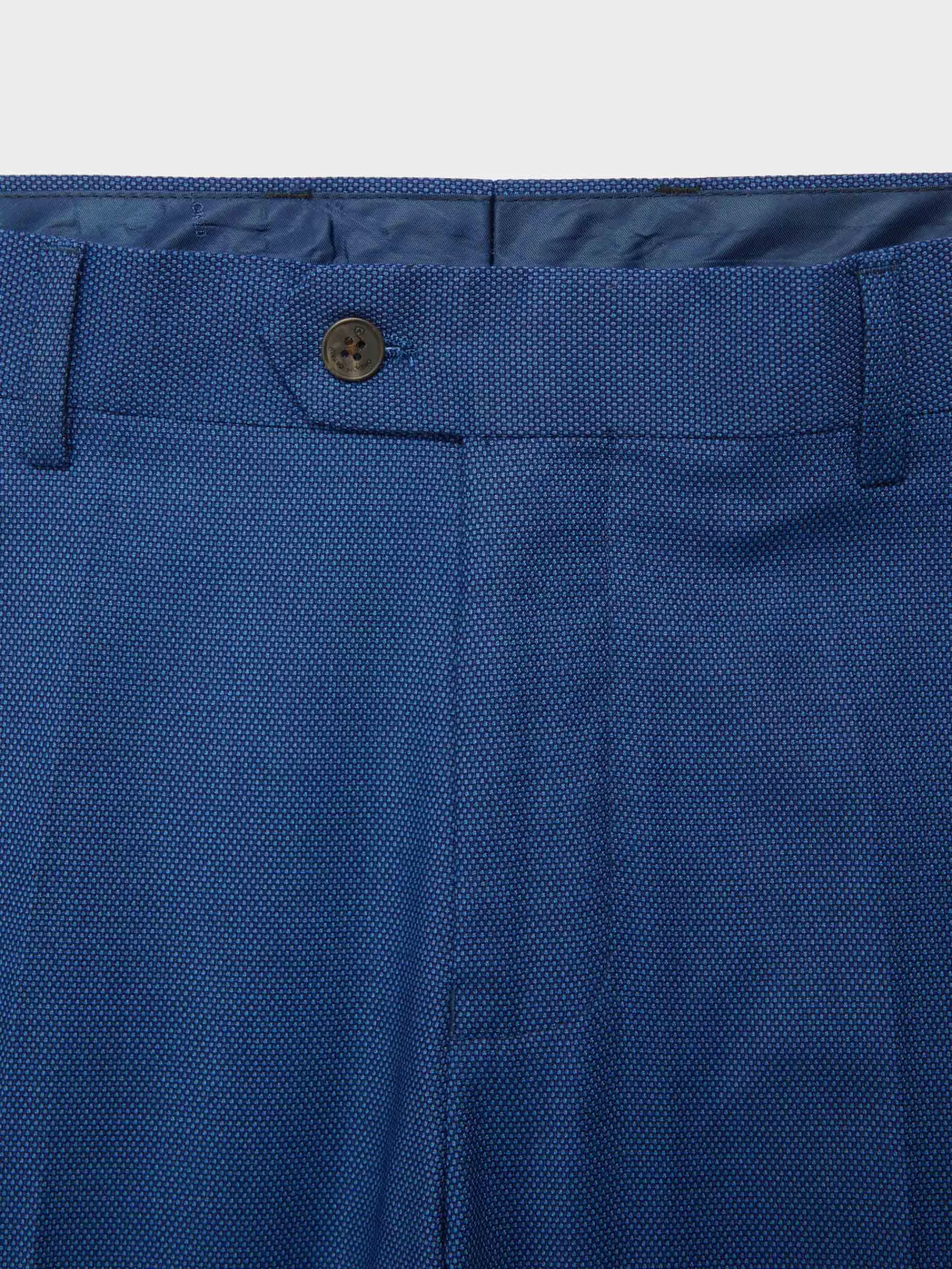 Pantalon décontracté Alvaro Moreno - Bleu Birdseye, coupe moderne et prix attractif