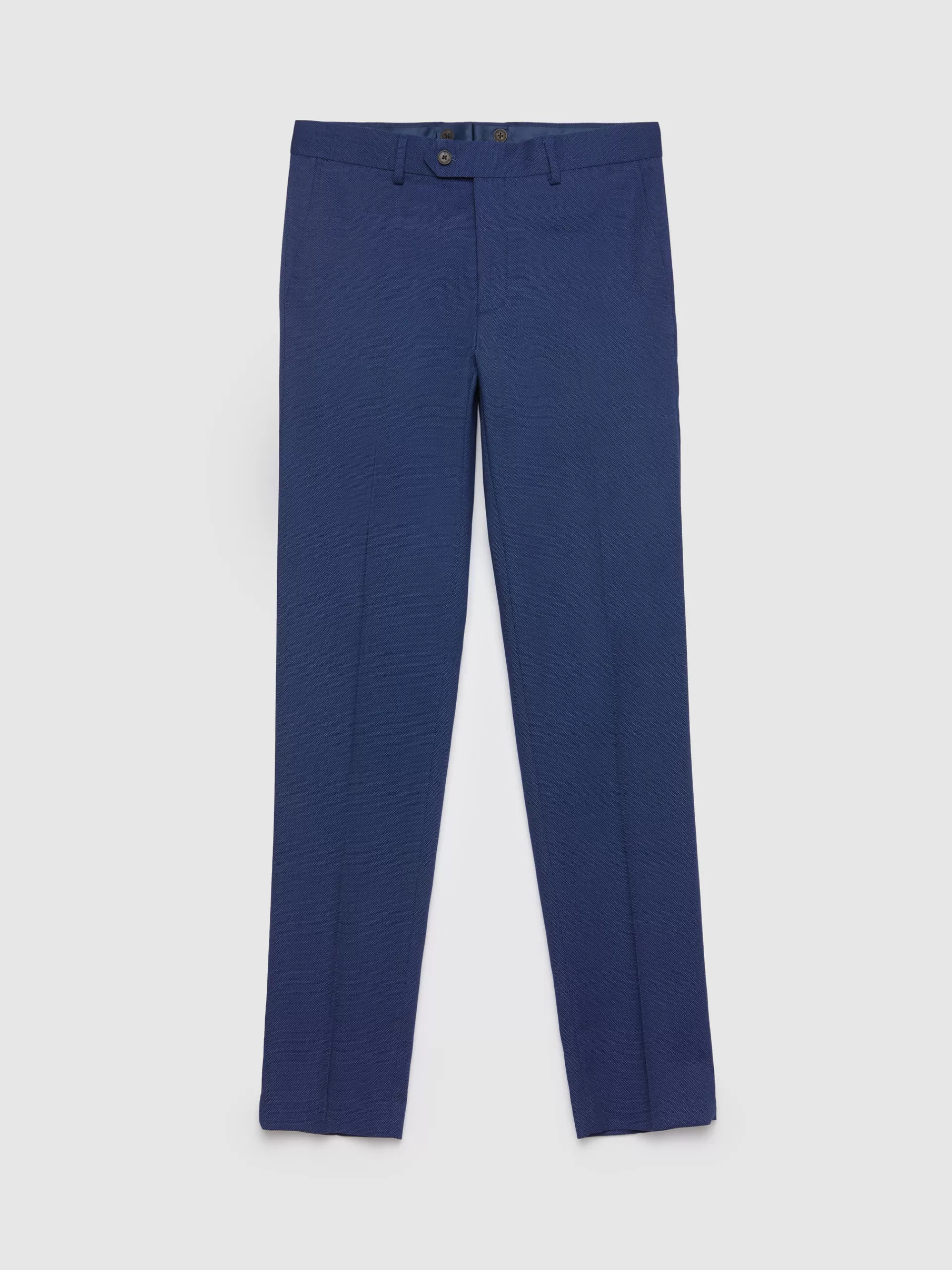 Pantalon Alvaro Moreno en tissu birdseye délavé - Bleu nuit en promotion
