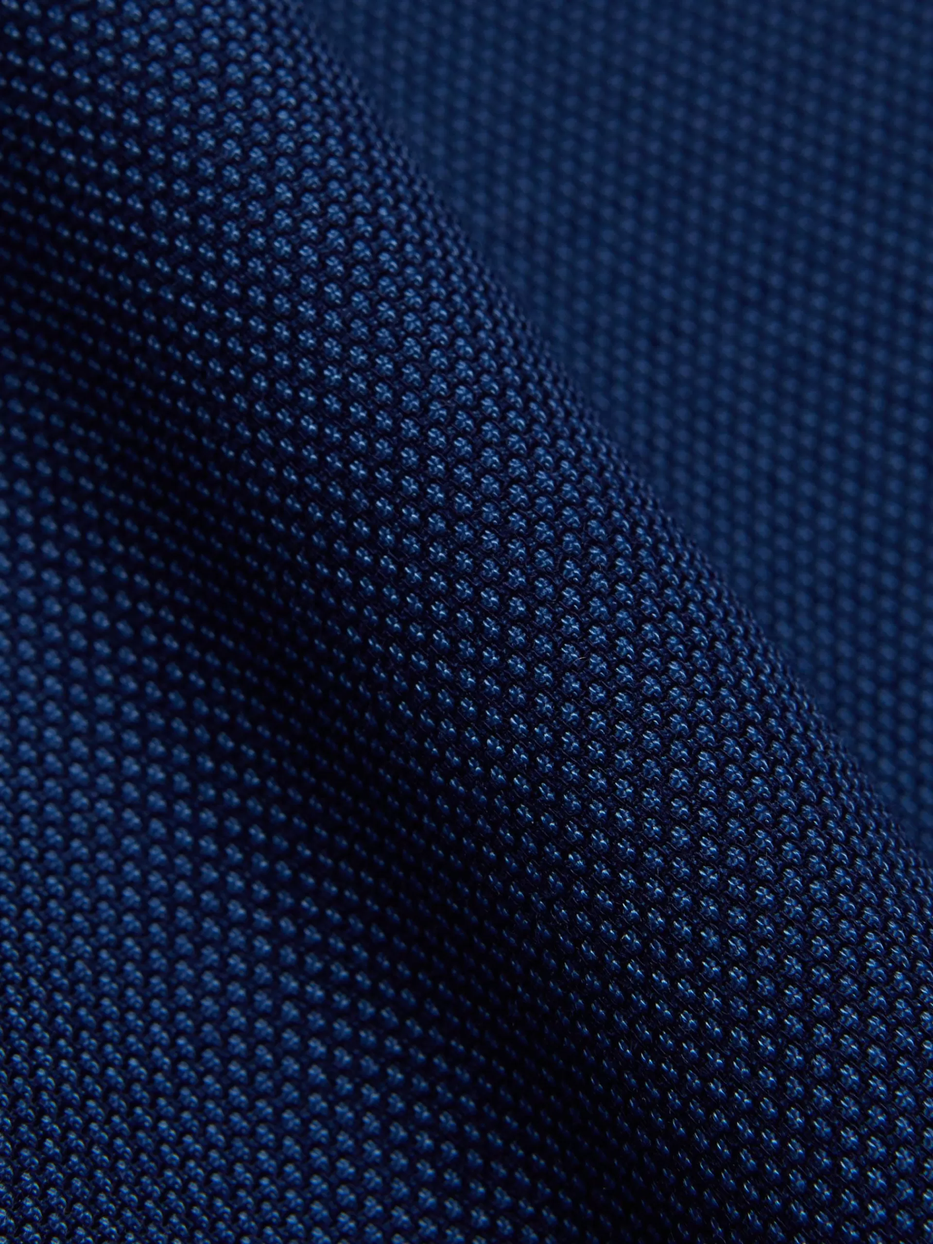 Pantalon Alvaro Moreno en tissu birdseye délavé - Bleu nuit en promotion