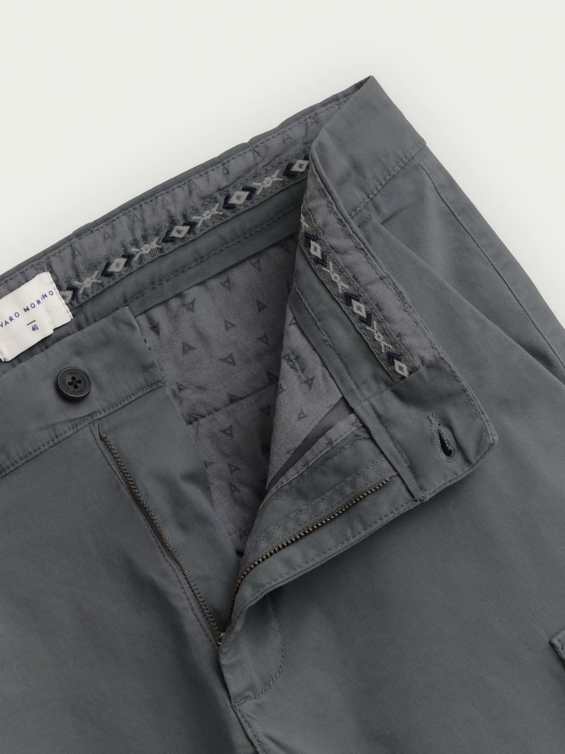 Pantalon Décontracté Buffalo Bleu par Alvaro Moreno - Style Urbain & Confortable à Prix Doux