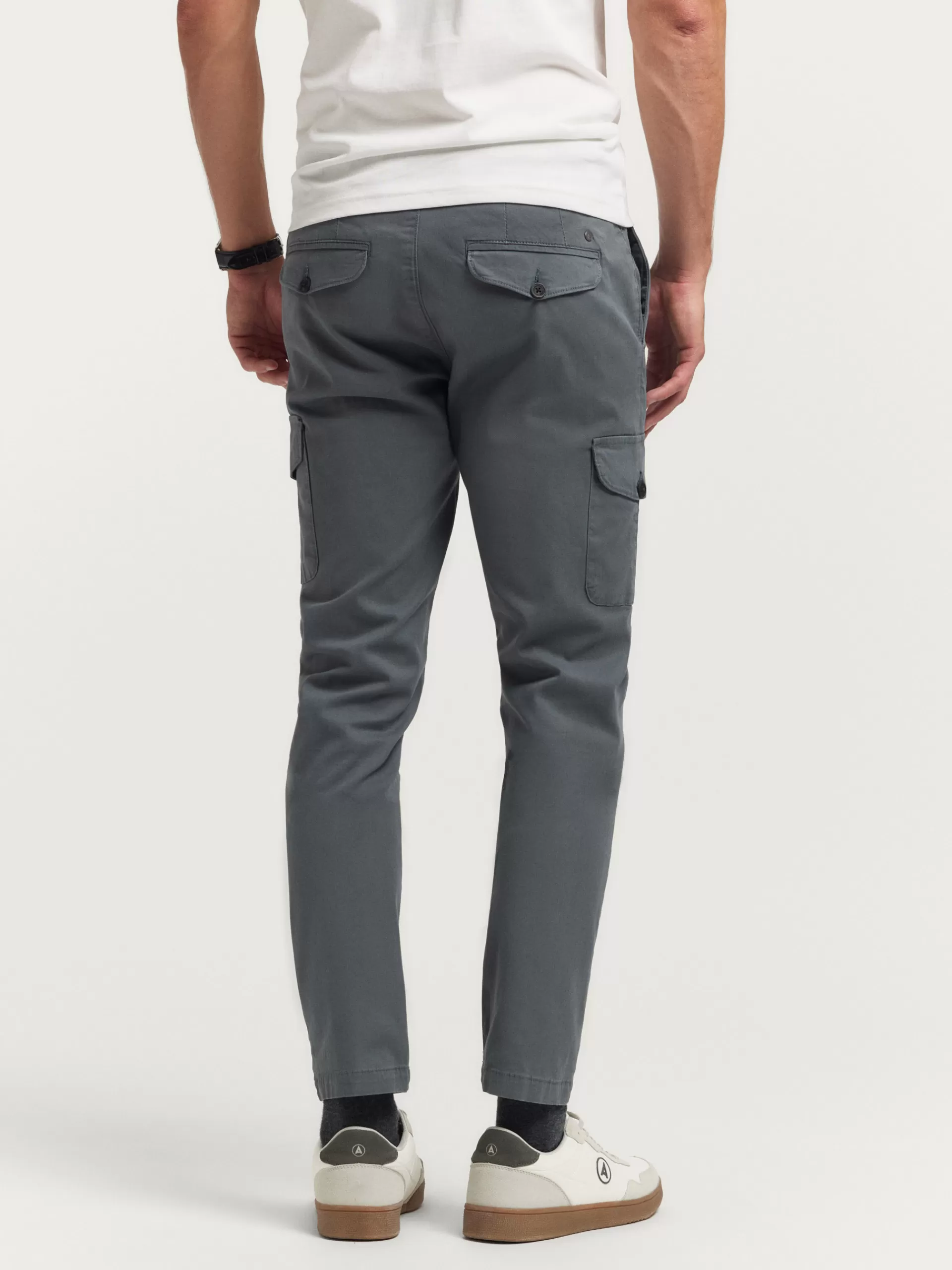 Pantalon Décontracté Buffalo Bleu par Alvaro Moreno - Style Urbain & Confortable à Prix Doux