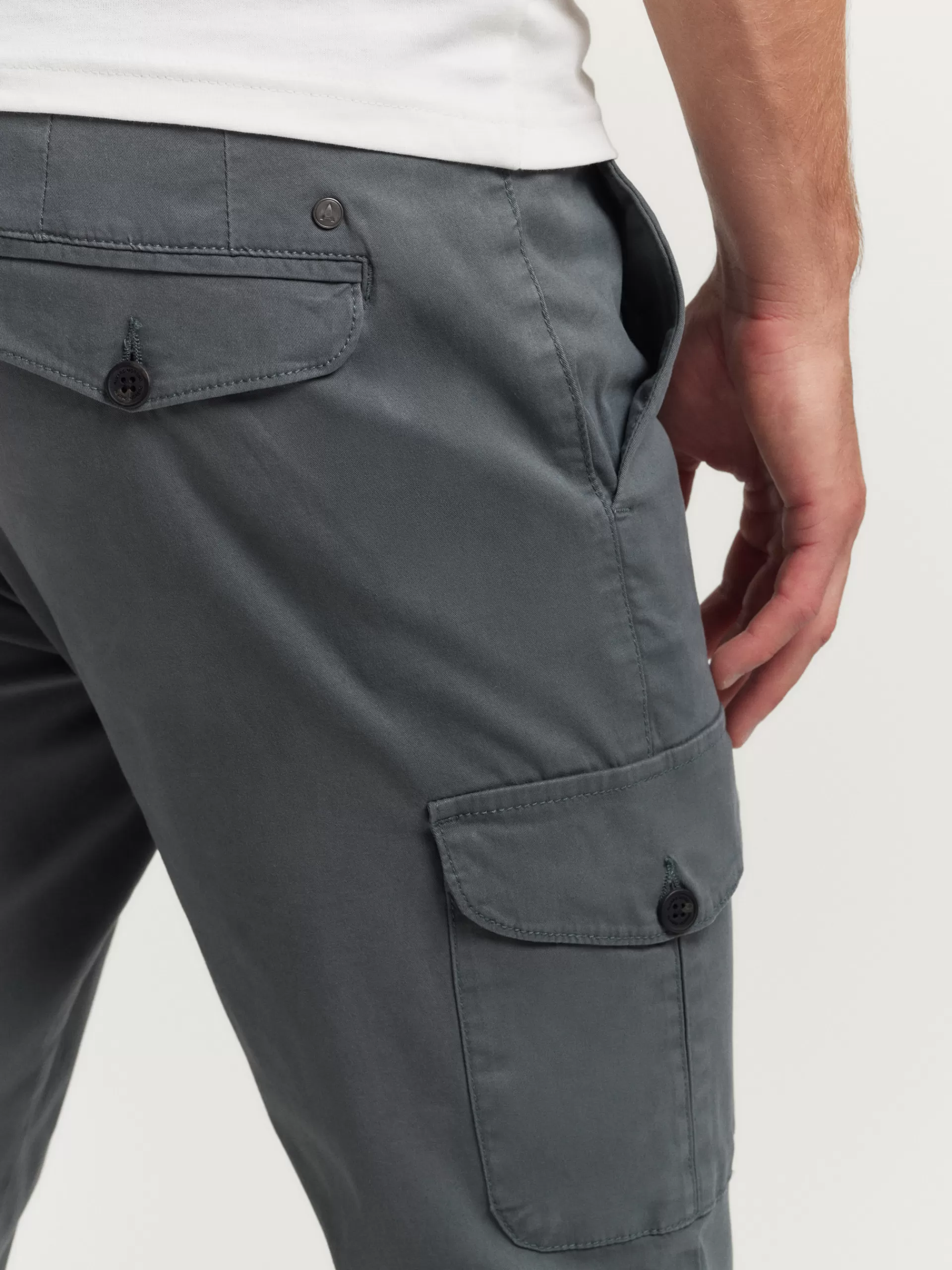 Pantalon Décontracté Buffalo Bleu par Alvaro Moreno - Style Urbain & Confortable à Prix Doux