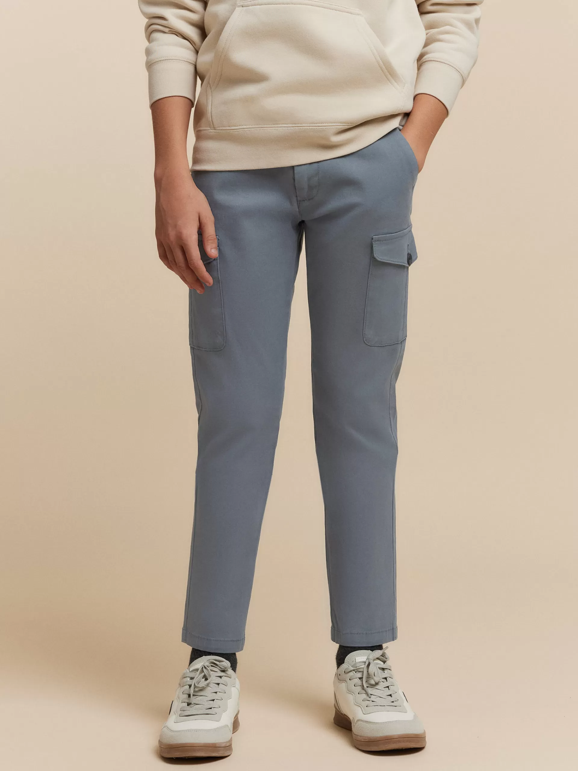 PROMO Alvaro Moreno - Pantalon Buffalo Enfant Bleu Résistant - Confort Garanti