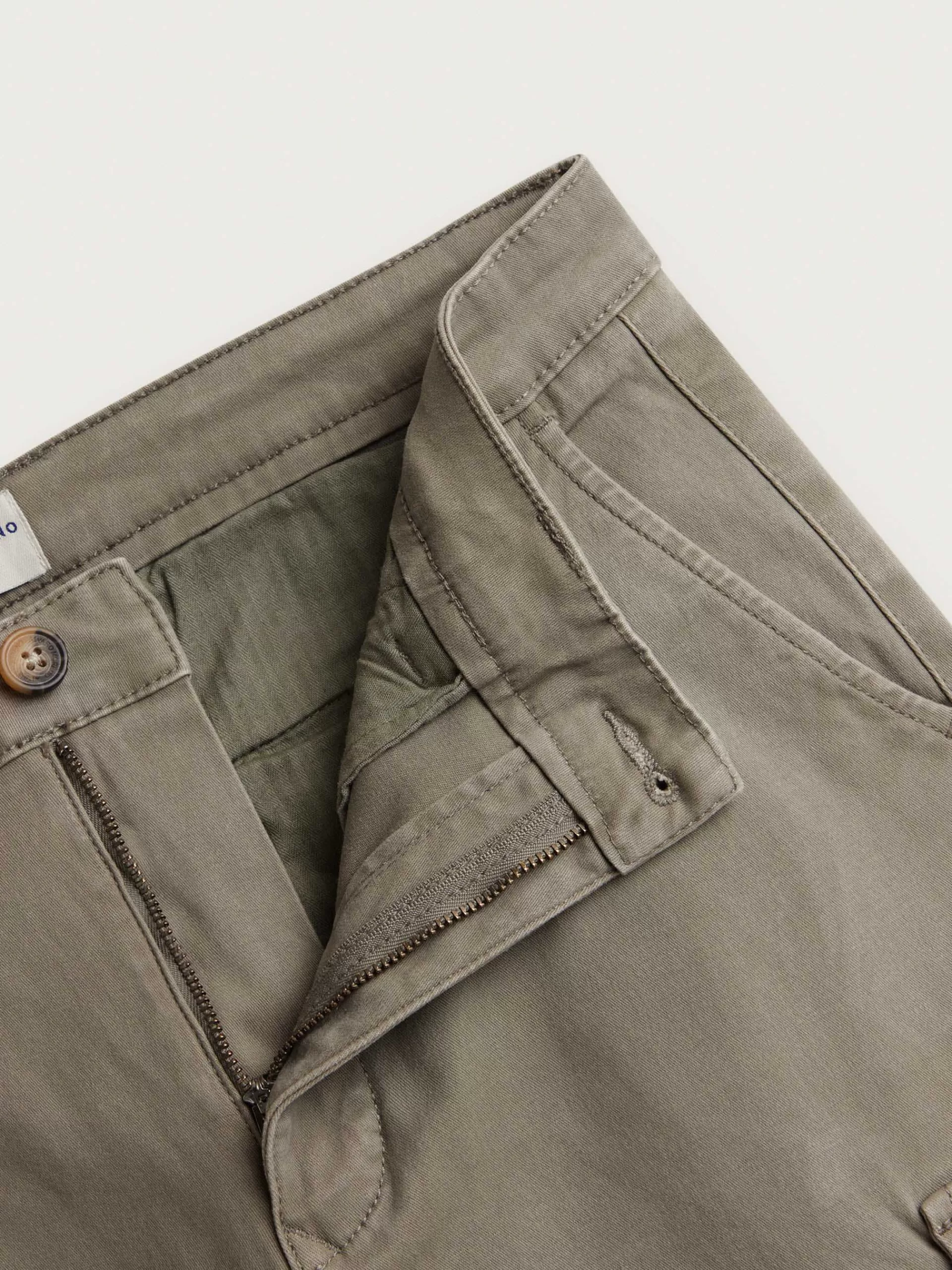 Pantalon Cargo Homme Détente Elvis - Vert Militaire, Style Urbain & Confort Optimal