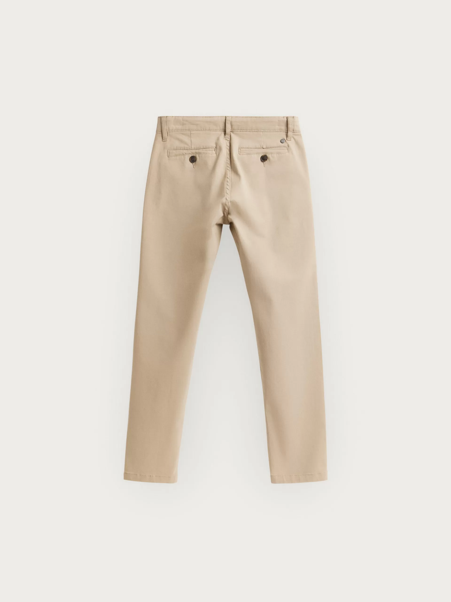 Pantalon chino enfant Alvaro Moreno - Taille confortable en beige sable • Promotion éclair été 2024 • Confortable & léger pour activités quotidiennes