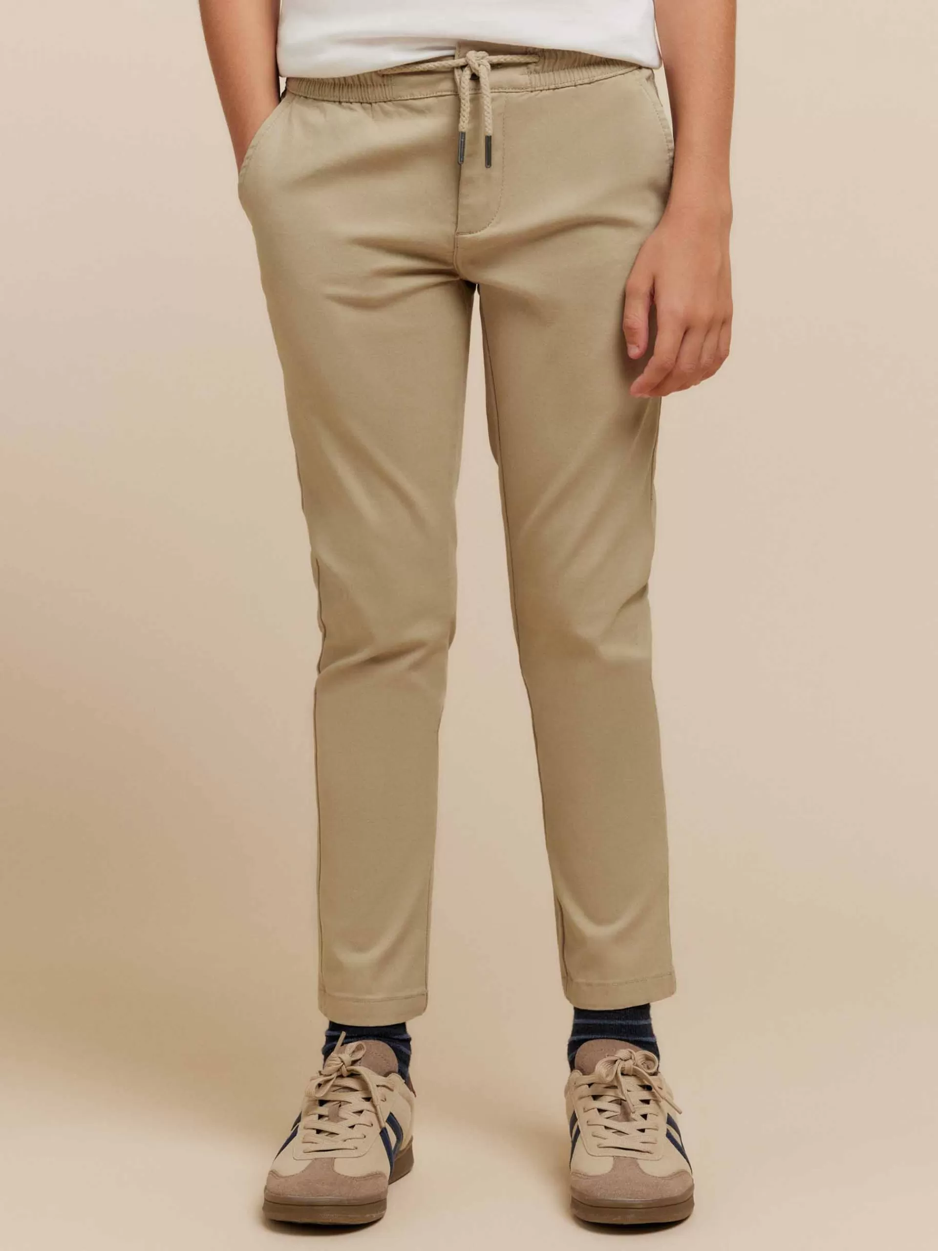 Pantalon Dalton Enfant Alvaro Moreno - Sable Détails Confortables en Promo Éclair