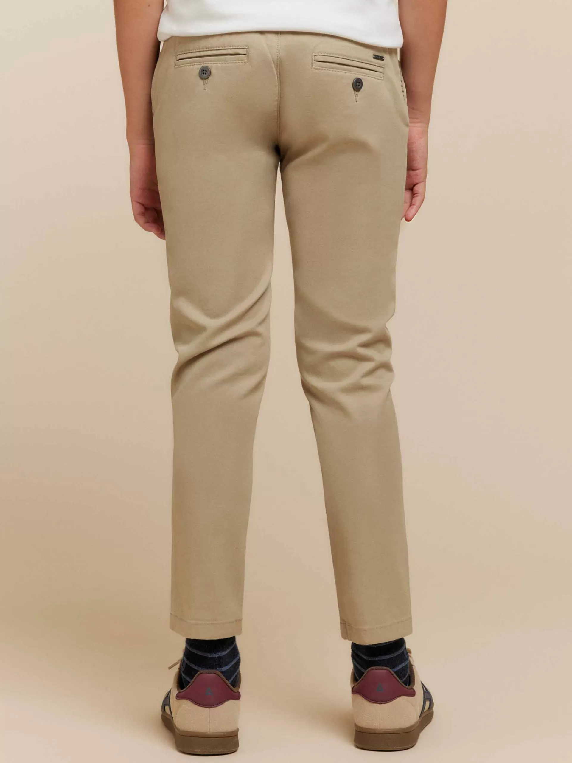 Pantalon Dalton Enfant Alvaro Moreno - Sable Détails Confortables en Promo Éclair