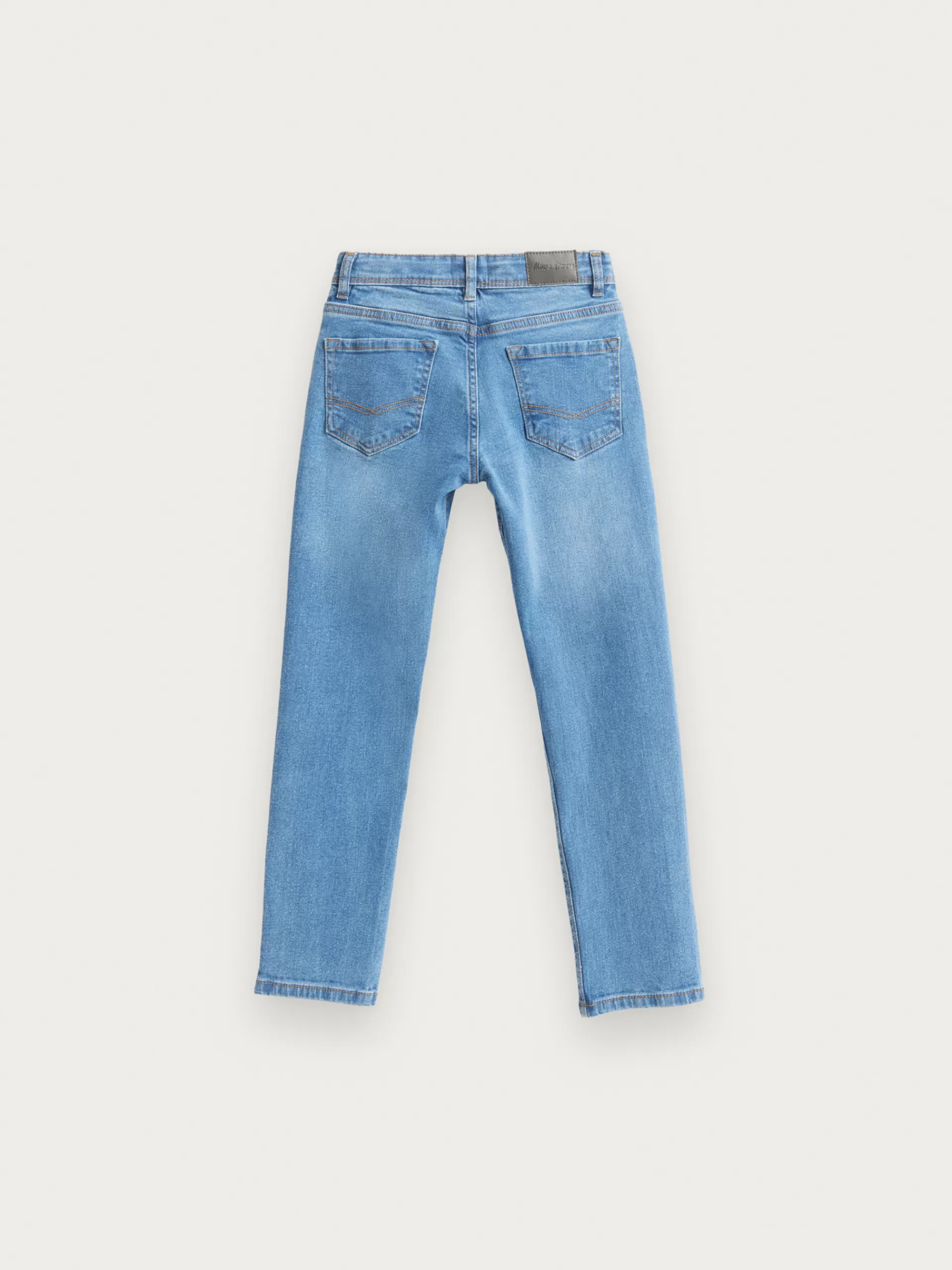 Pantalon jeans Alvaro Moreno pour enfants - Bleu denim résistant avec coutures contrastées - Collection urbaine junior