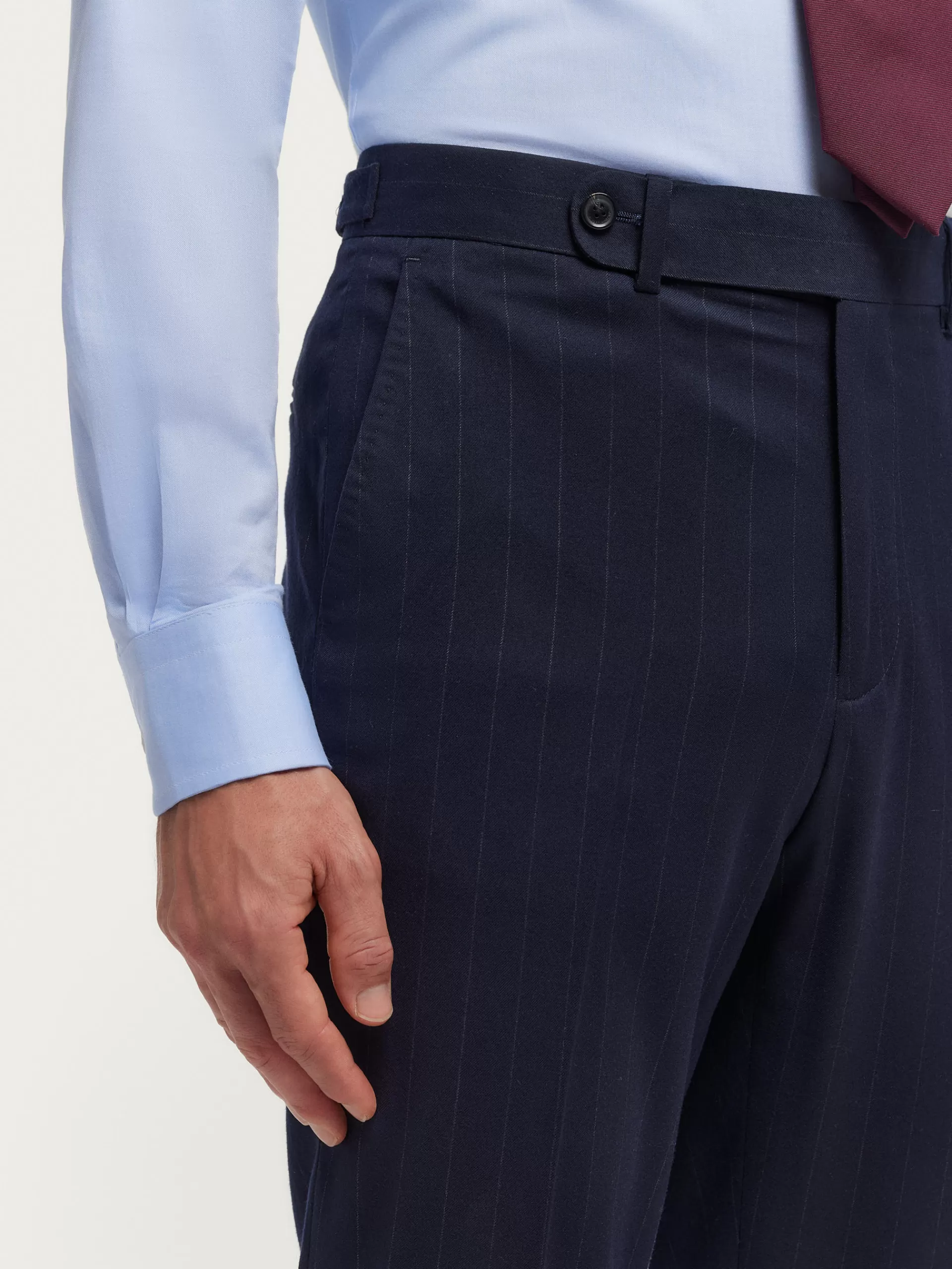 Pantalon Slim Homme Álvaro Moreno Diplo Bleu Marine - Coupe Élégante Prix Abordable