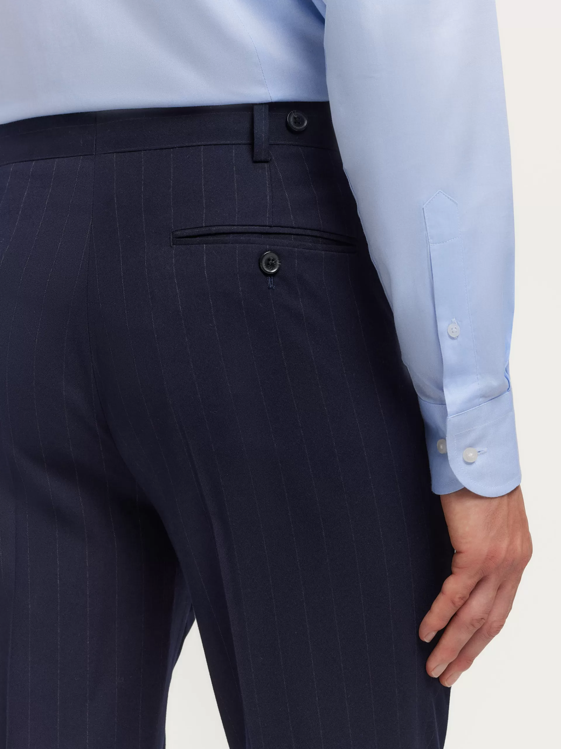 Pantalon Slim Homme Álvaro Moreno Diplo Bleu Marine - Coupe Élégante Prix Abordable