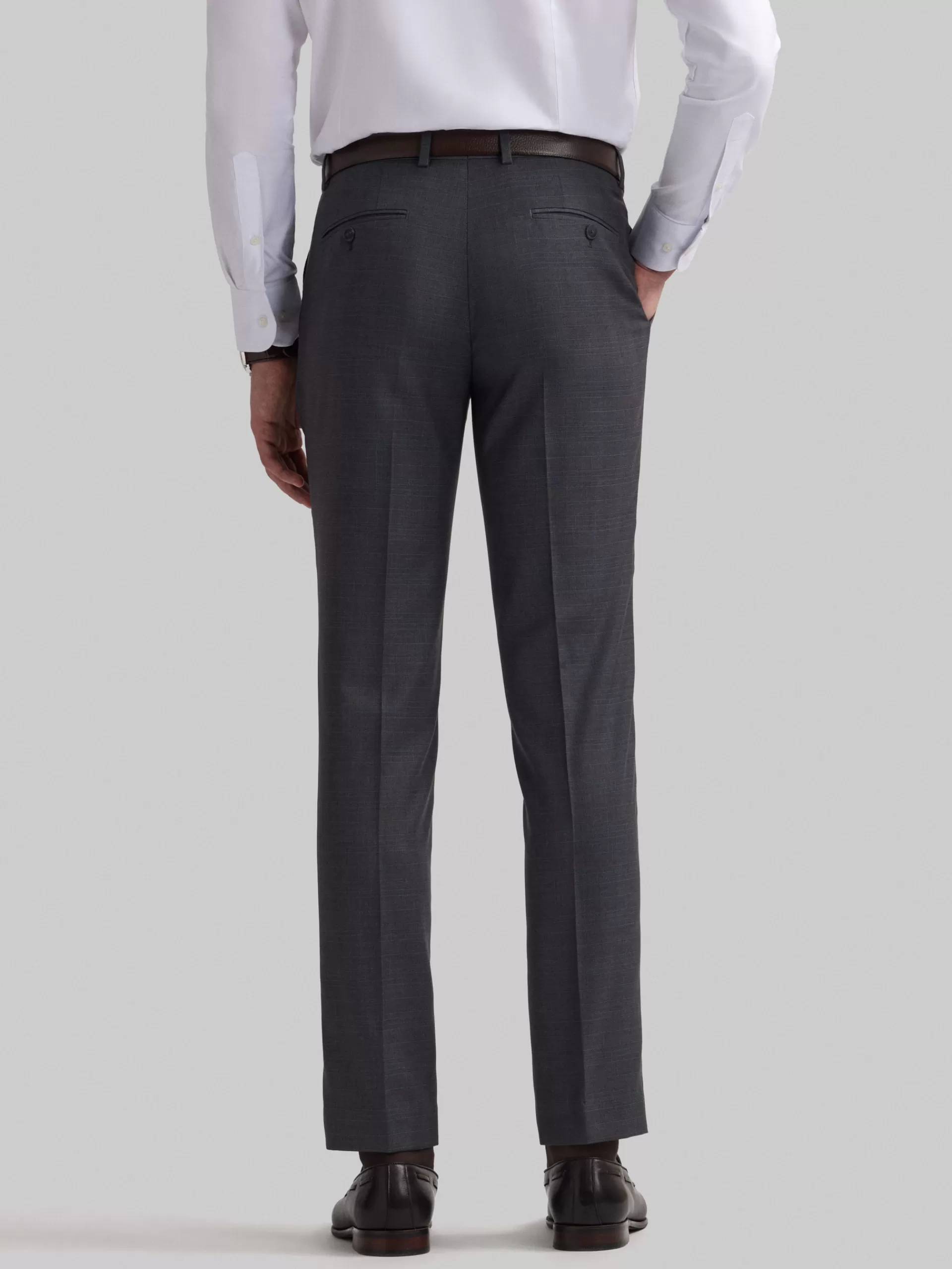 Pantalon Homme Élégant - Collection Milano Gales en Gris Anthracite - Style Urbain Intemporel - Alvaro Moreno à Prix Doux