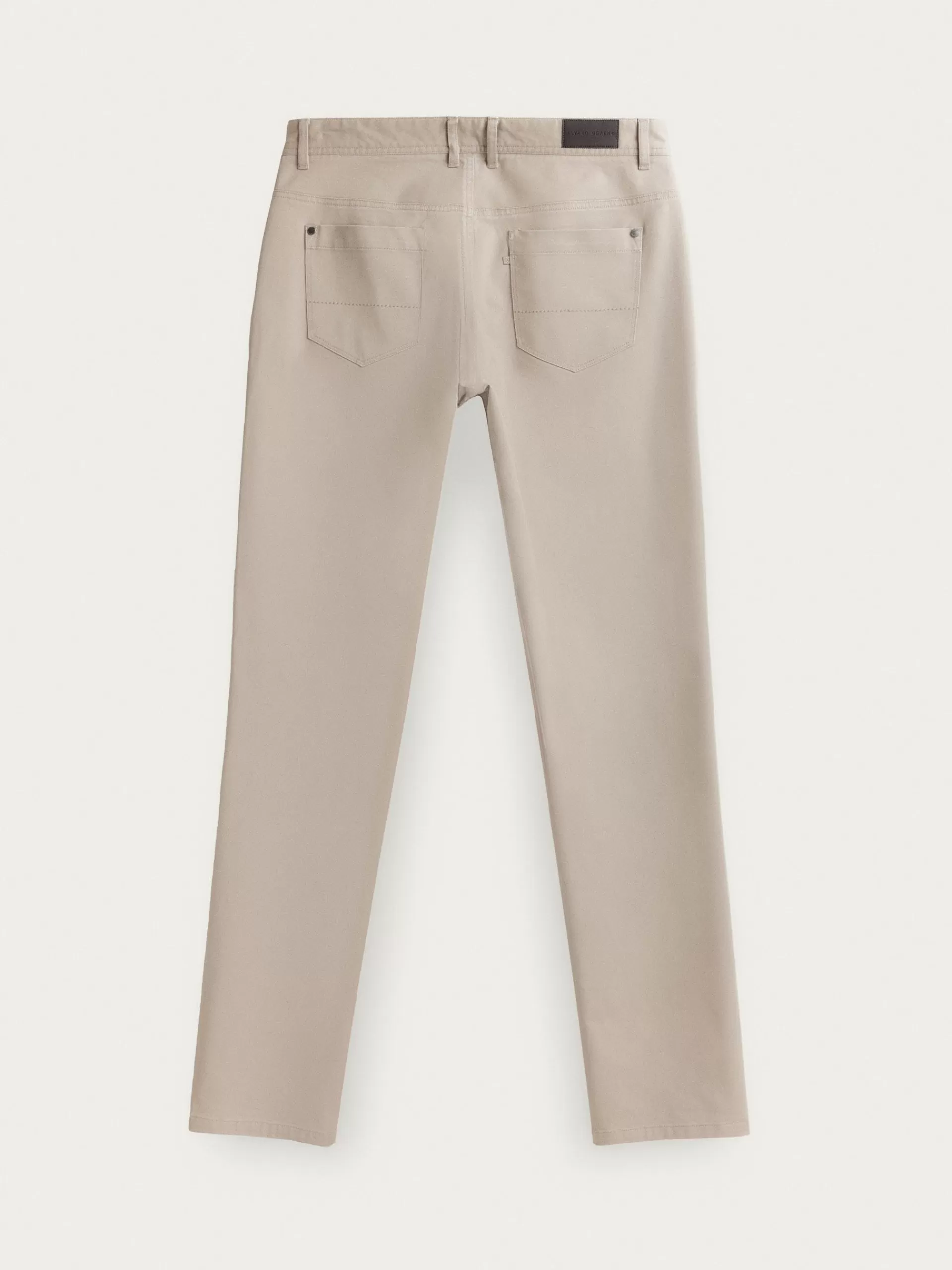 Pantalon élégant Alvaro Moreno - Coupe PIC décontractée en tonalité sable | Promotion exclusive