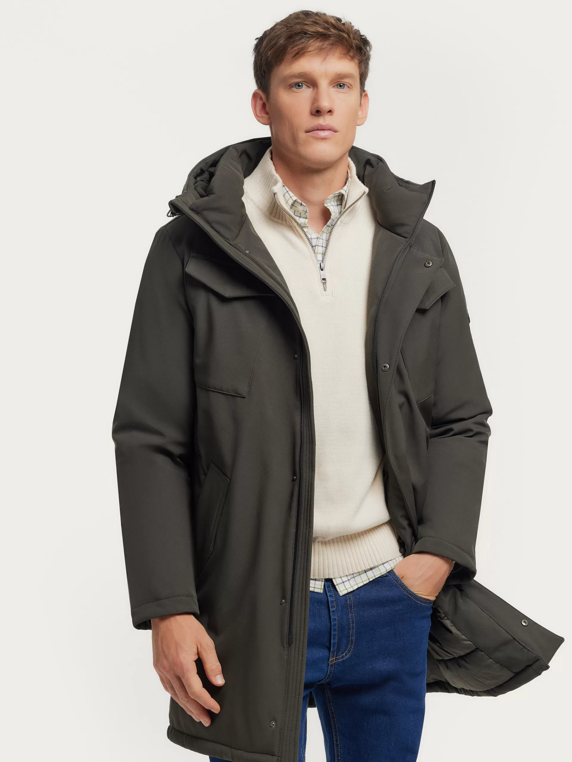 Best Sale Alvaro Moreno PARKA BORGIA  Verde