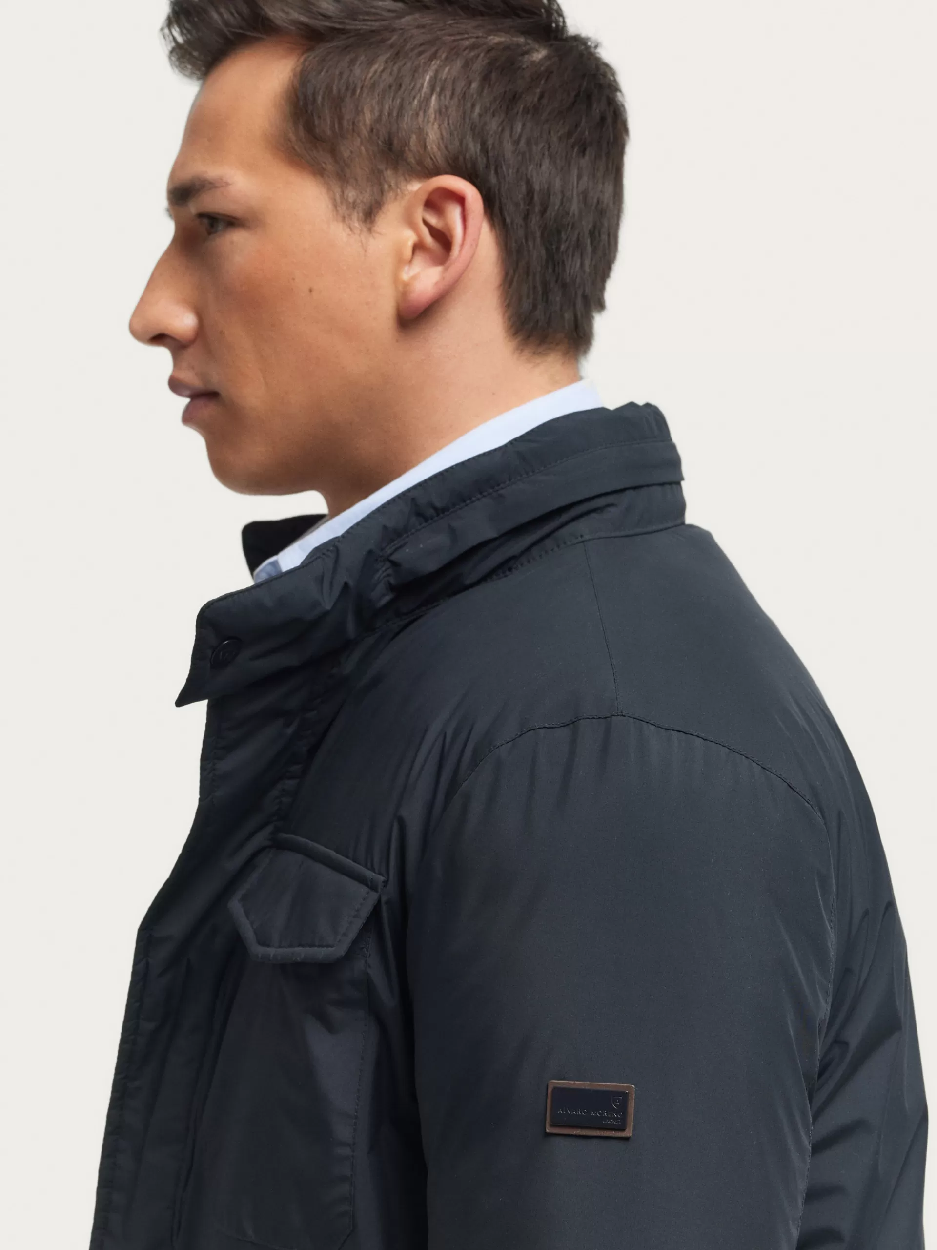 Online Alvaro Moreno PARKA COLDER  Azul Marino