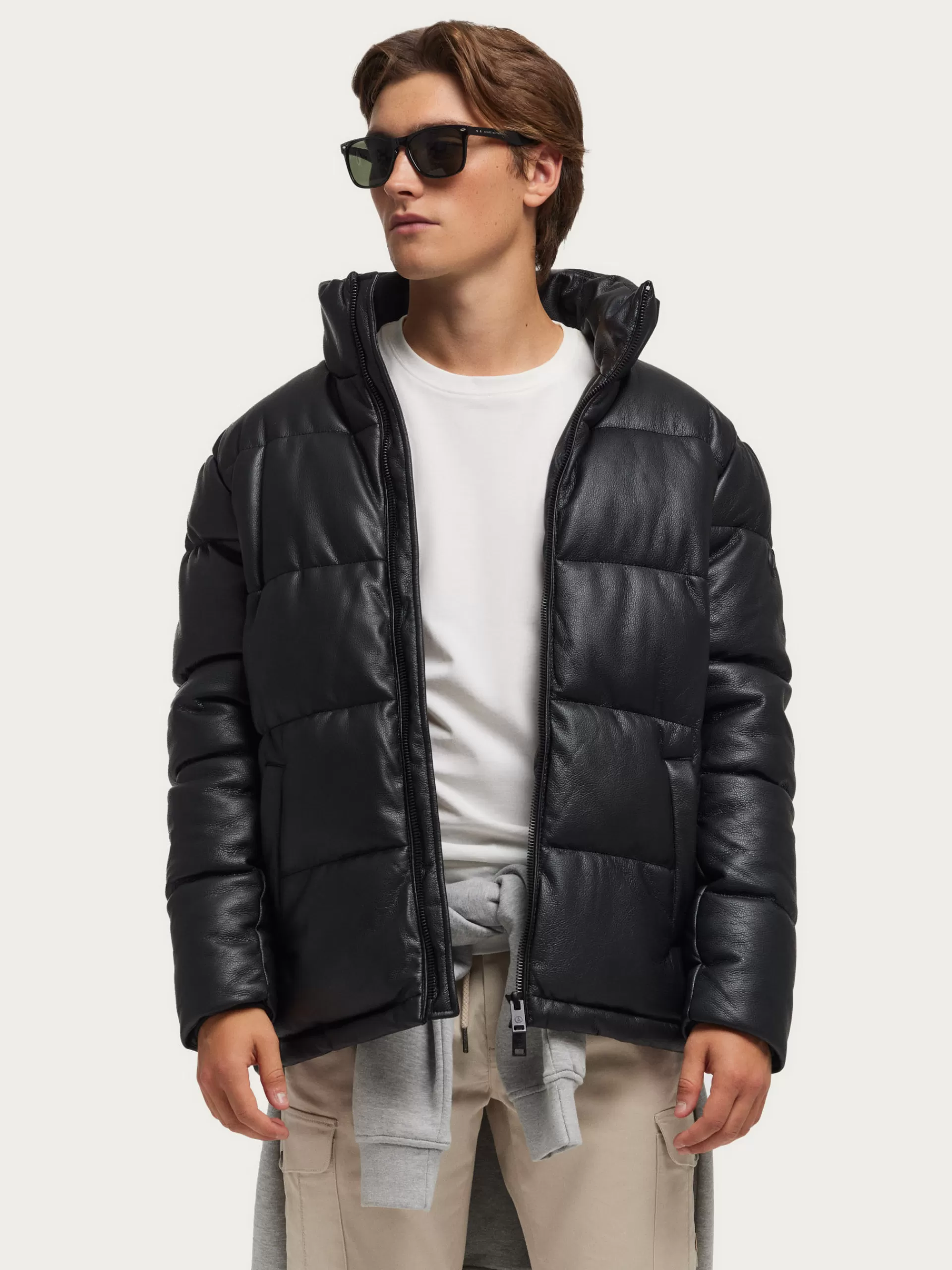 Parka Denver Noir Classique - Doudoune Urbaine Contemporaine pour Homme par Alvaro Moreno