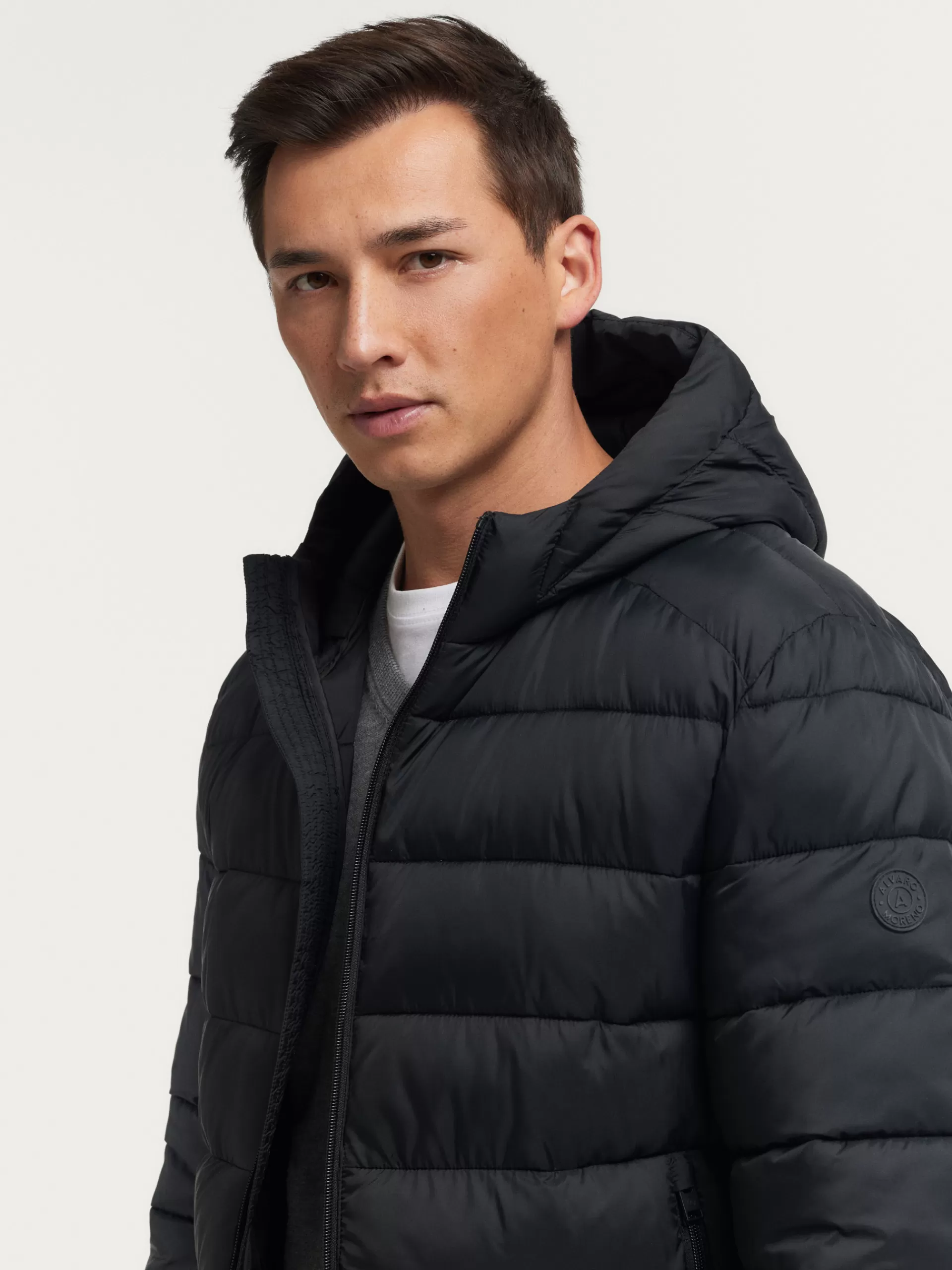 Parka Lehman Alvaro Moreno - Veste chaude style urbain en noir