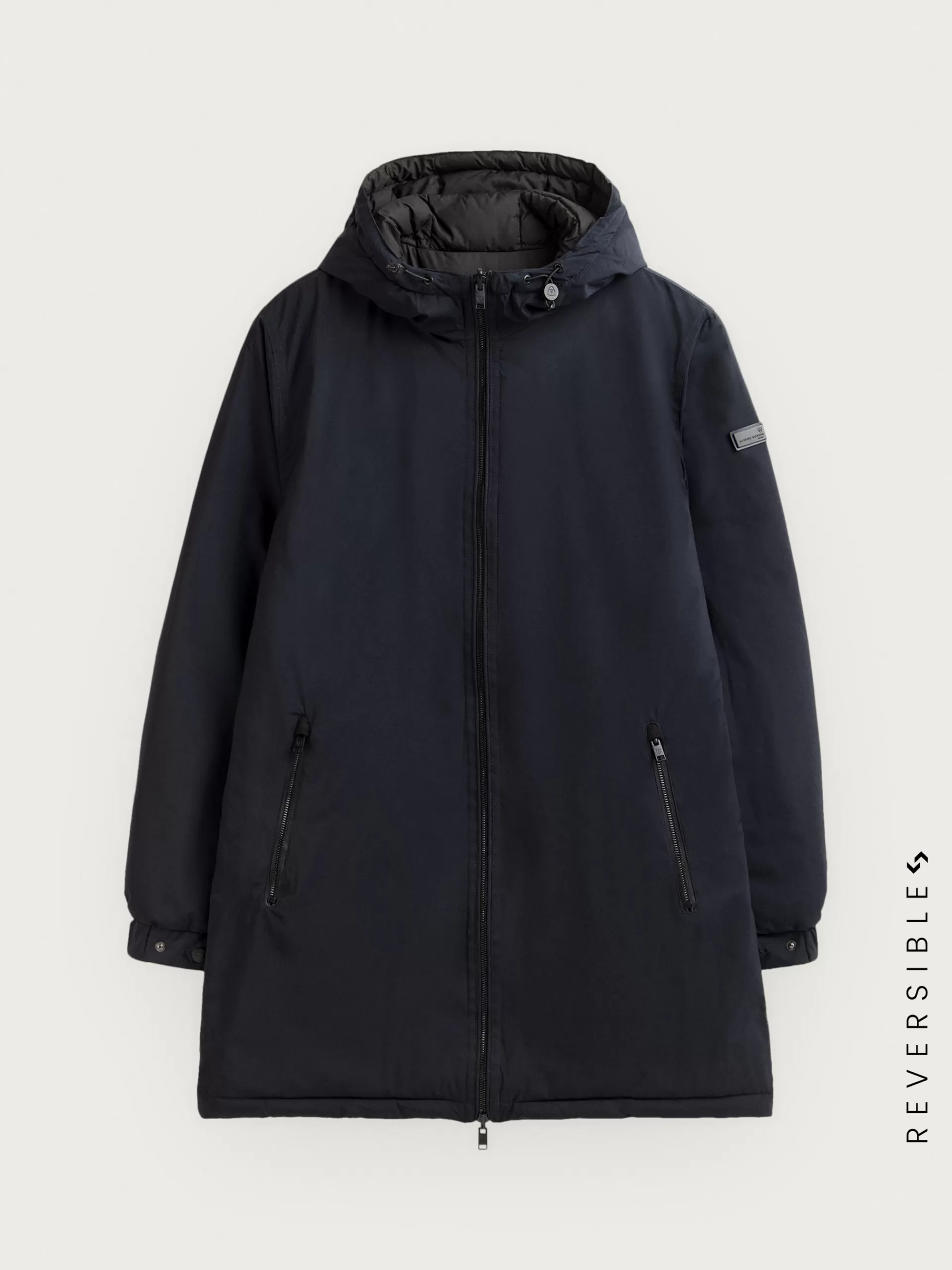 Best Alvaro Moreno PARKA RATCHED REVERSIBLE   |  MARRÓN Azul Marino