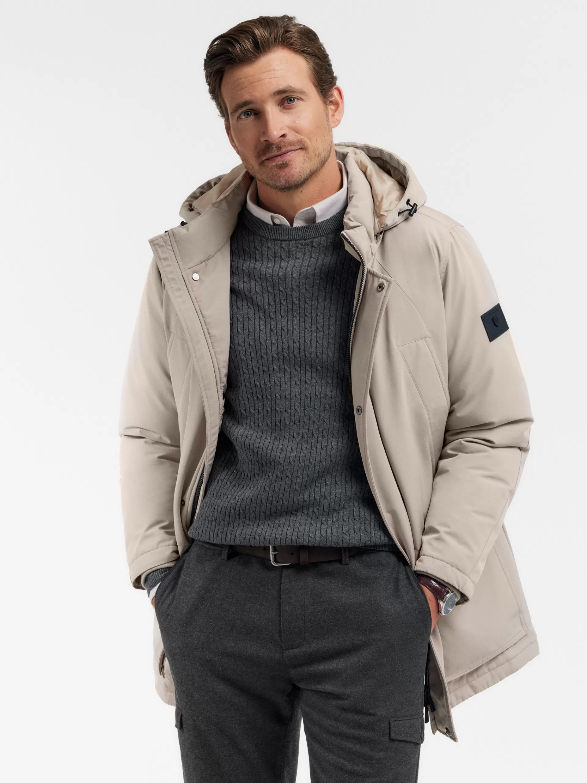 Store Alvaro Moreno PARKA SHERMAN  Crudo