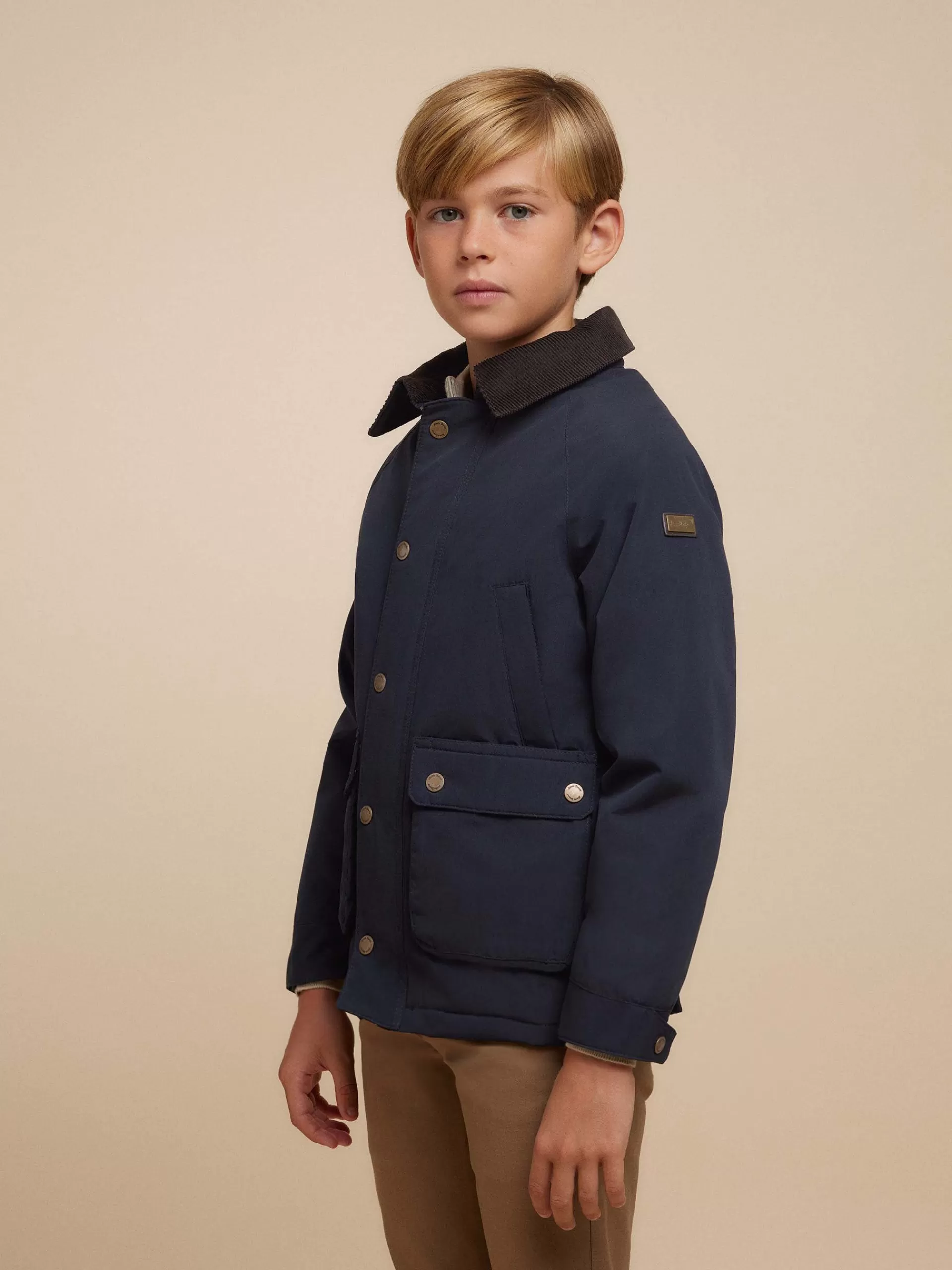 Liquidation été 2024 - Doudoune Alvaro Moreno pour enfant - Bleu Marine - Style urbain & confortable