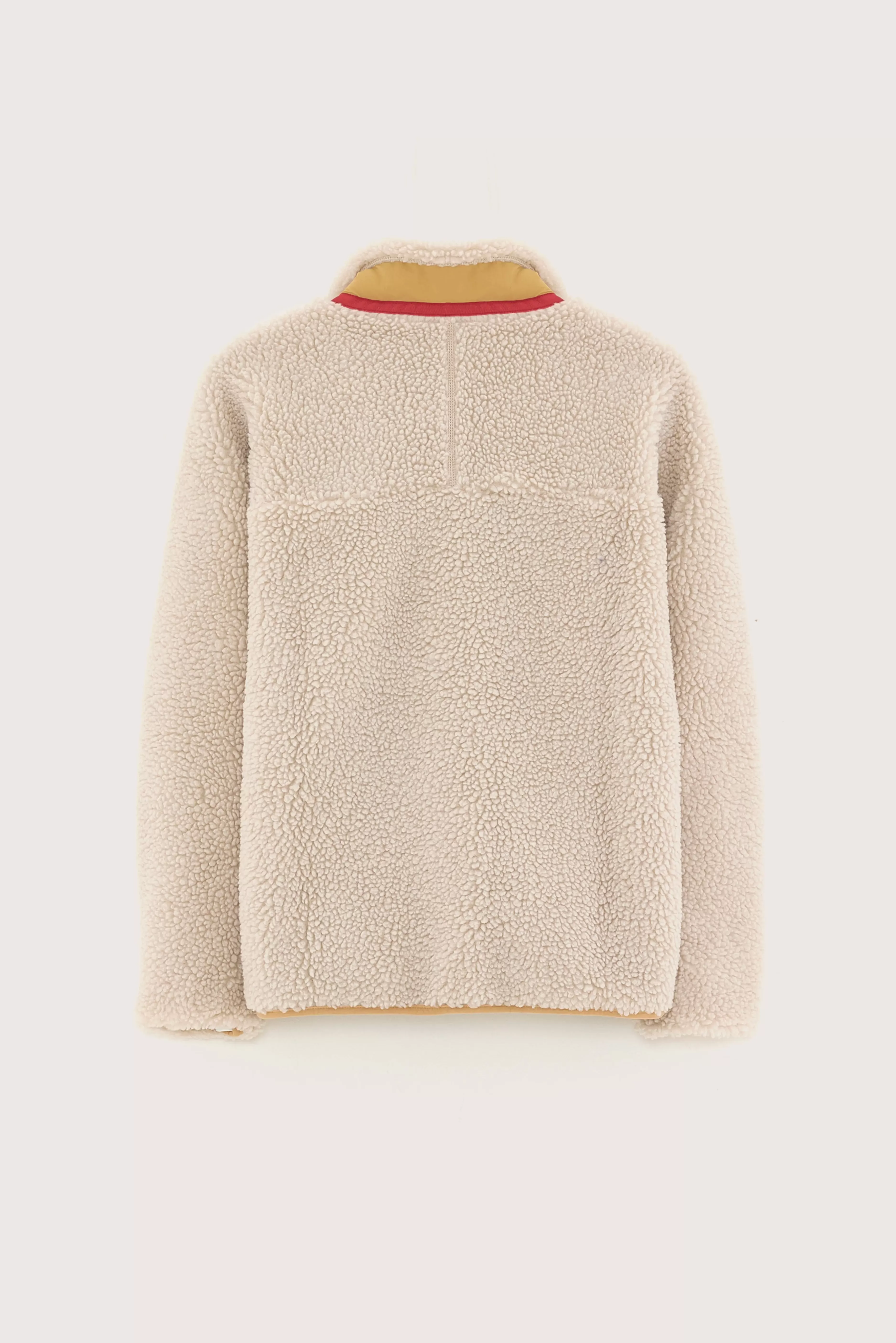 Veste polaire confortable style rétro pour enfants - Collection Patagonia 

(J'ai restructuré l'ordre des éléments, utilisé des synonymes naturels comme 