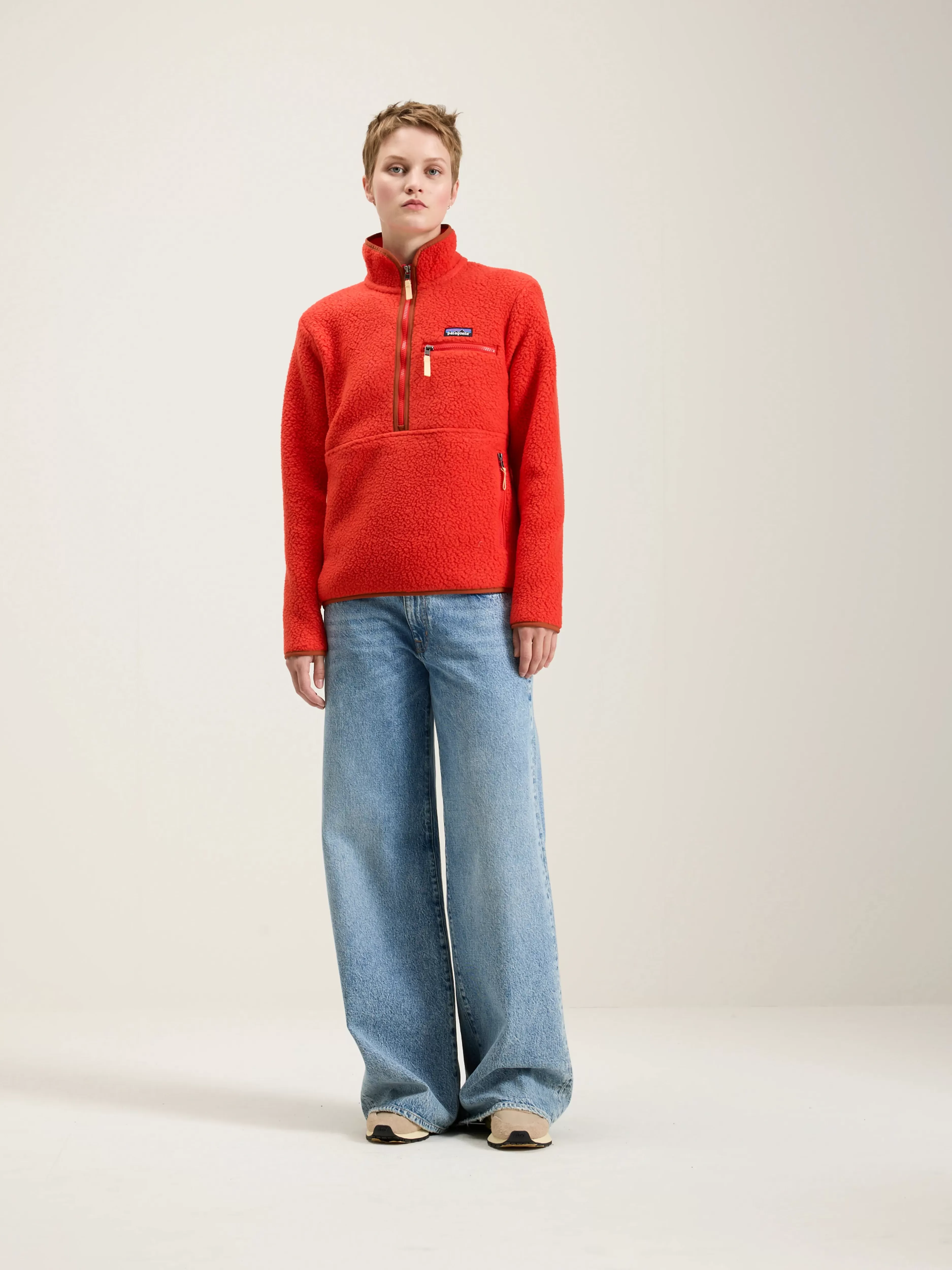 Patagonia - Sweat confortable à capuche en polaire rétro - Style intemporel pour femme