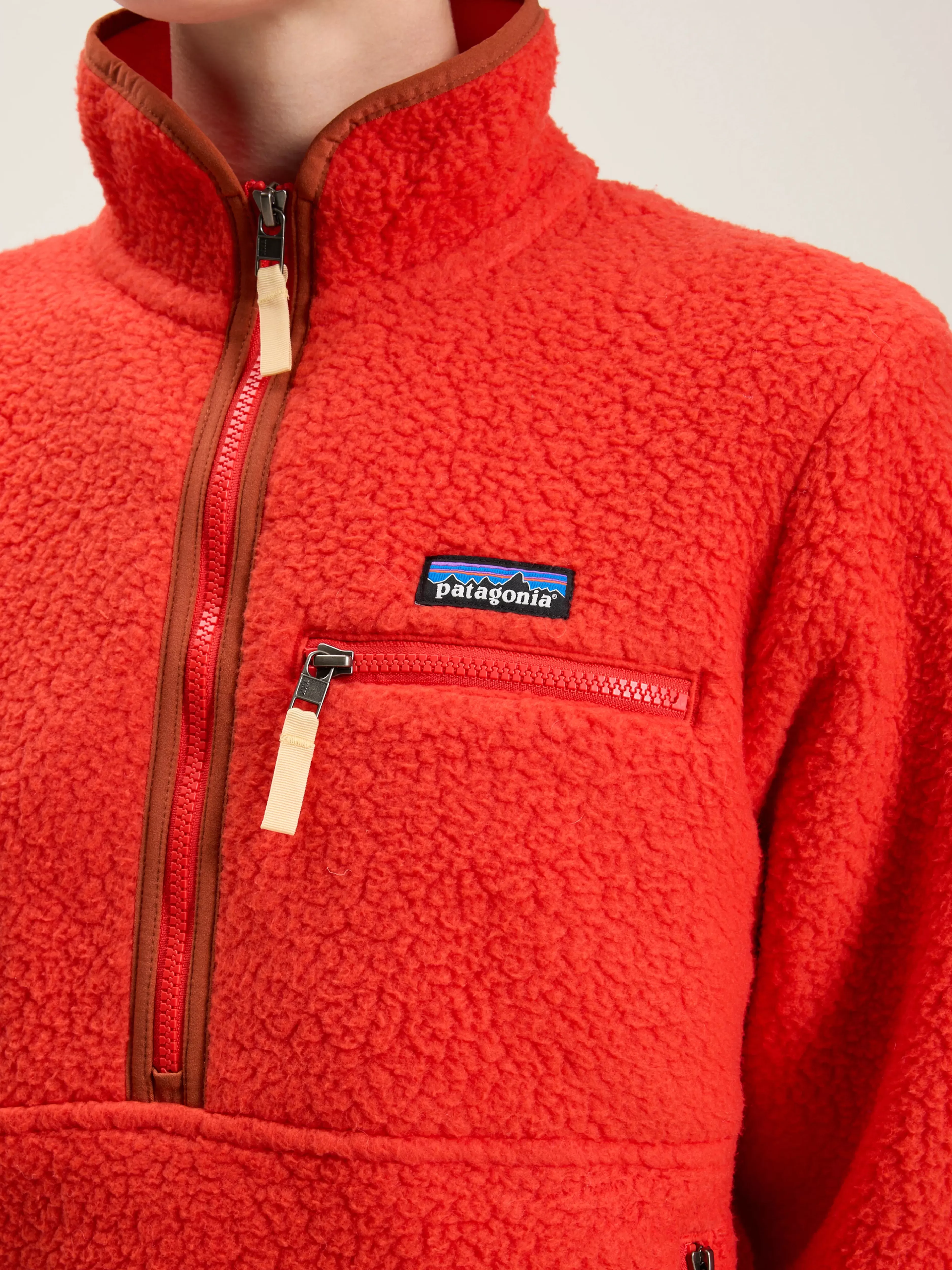 Patagonia - Sweat confortable à capuche en polaire rétro - Style intemporel pour femme