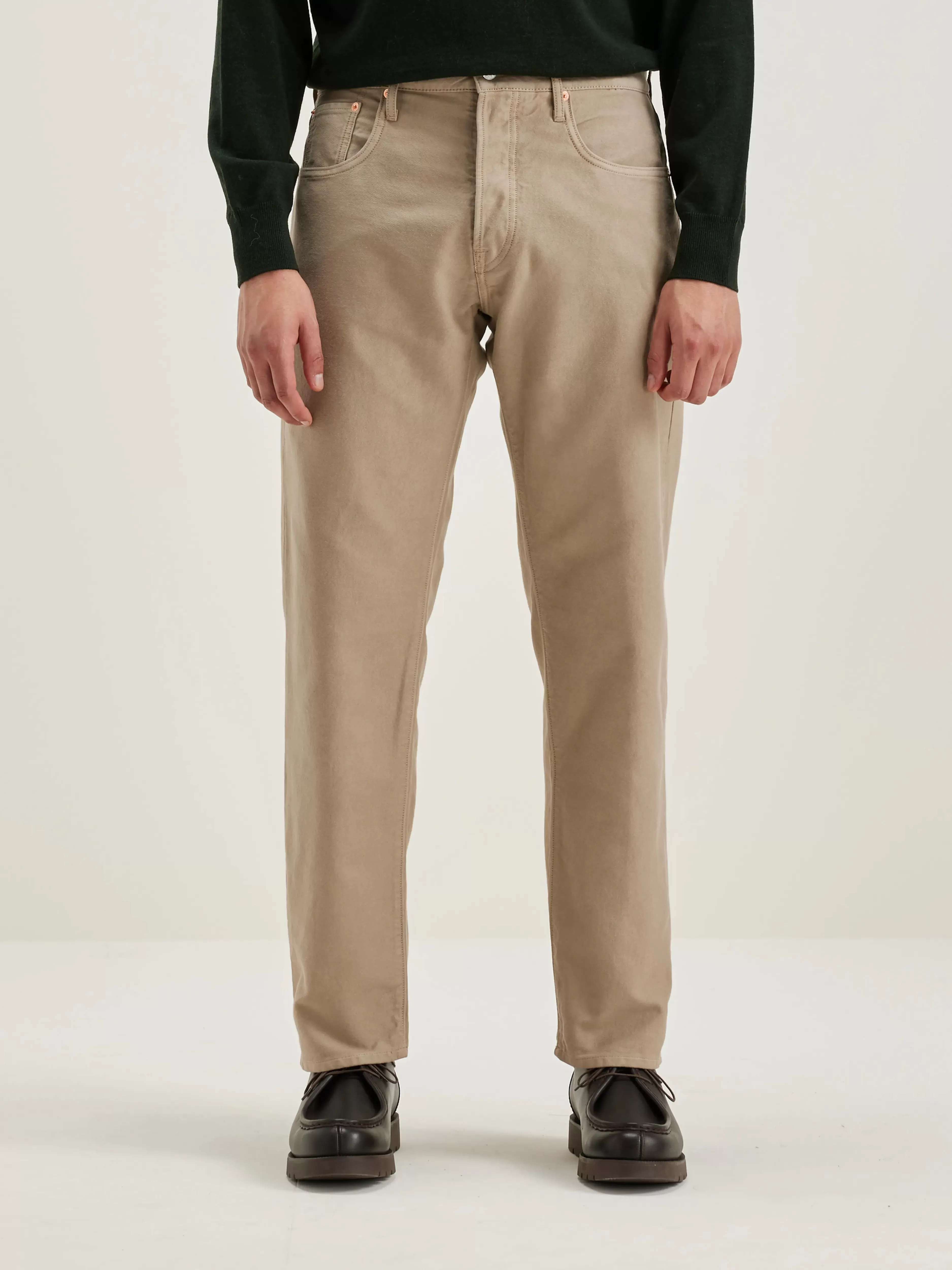 Pantalon Décontracté Style Papa par Bellerose - Collection Exclusive en Boutique