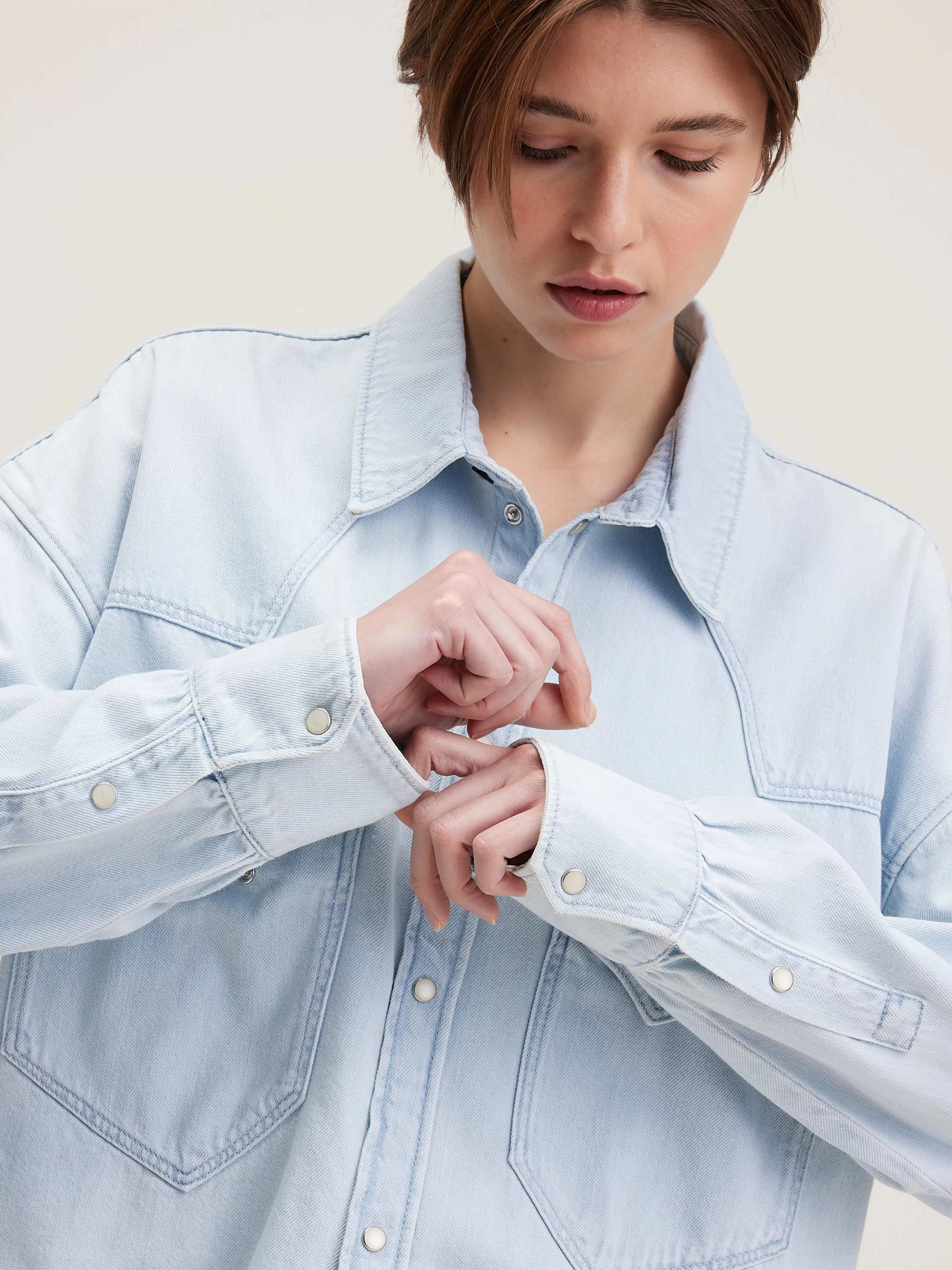 Bellerose - Sweat Crop en Polaire Détachable - Nouveauté Printemps