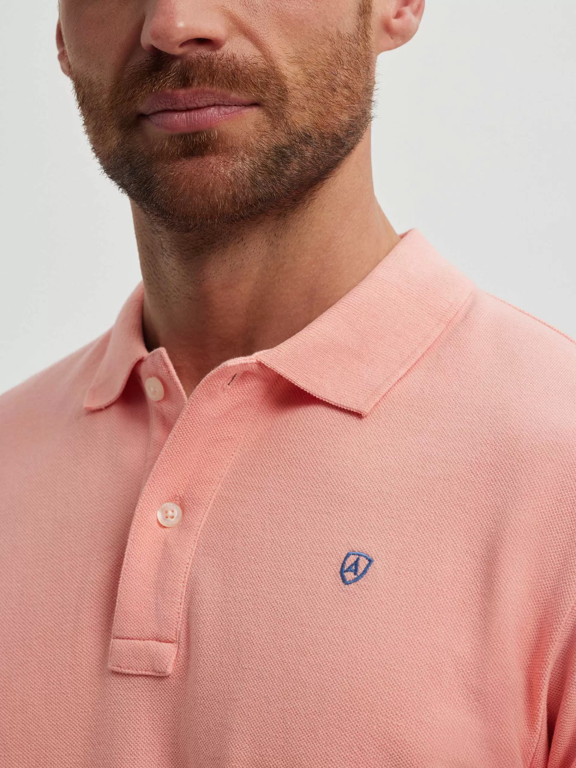Polo Classique Alvaro Moreno - Teint Saumon en Promotion