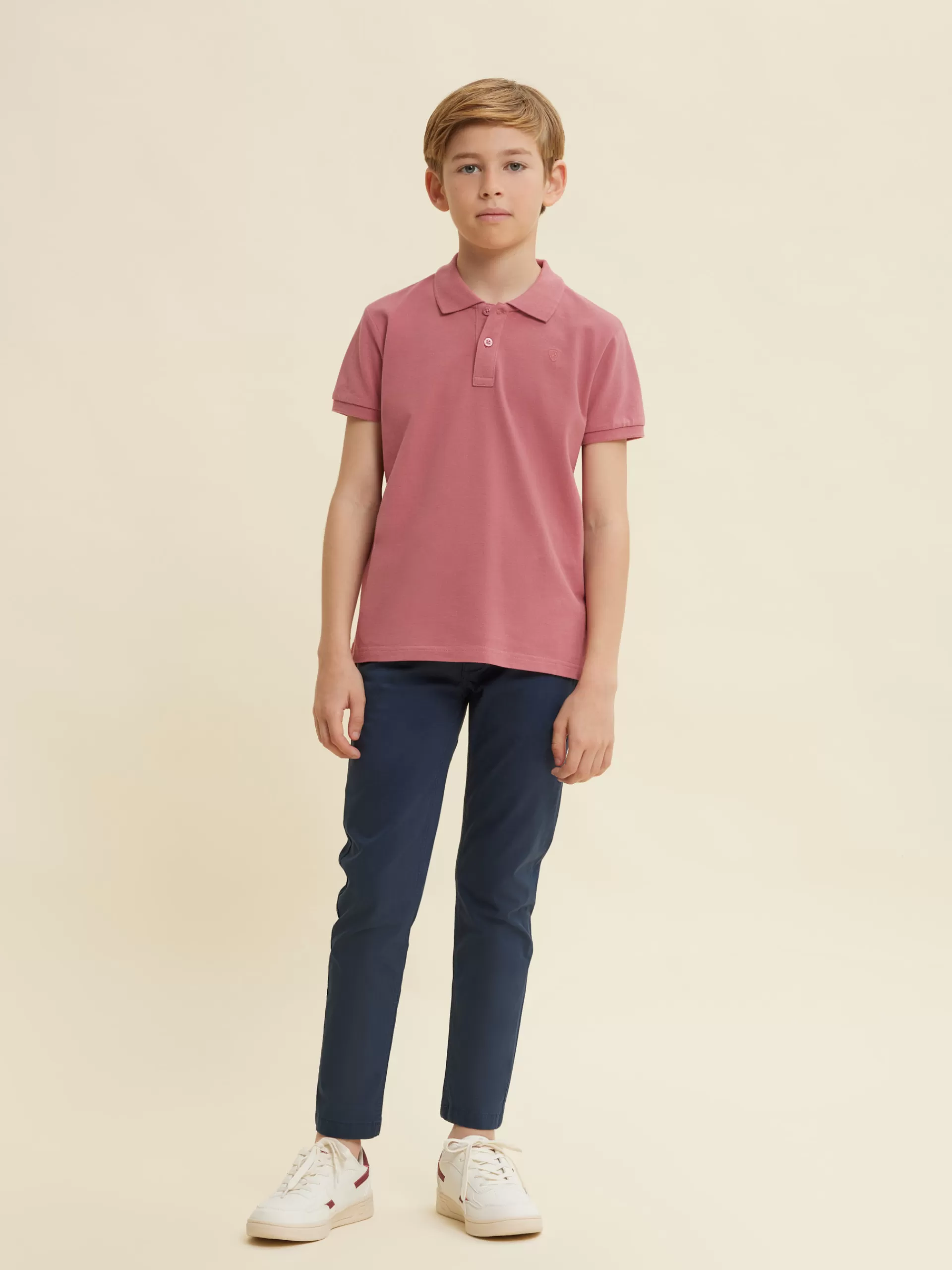 Découvrez le polo Alvaro Moreno Édition Osaka Enfant - Style Décontracté en Nuance Corail Vibrant | Collection Exclusive & Soldes Exclusifs Été 2024