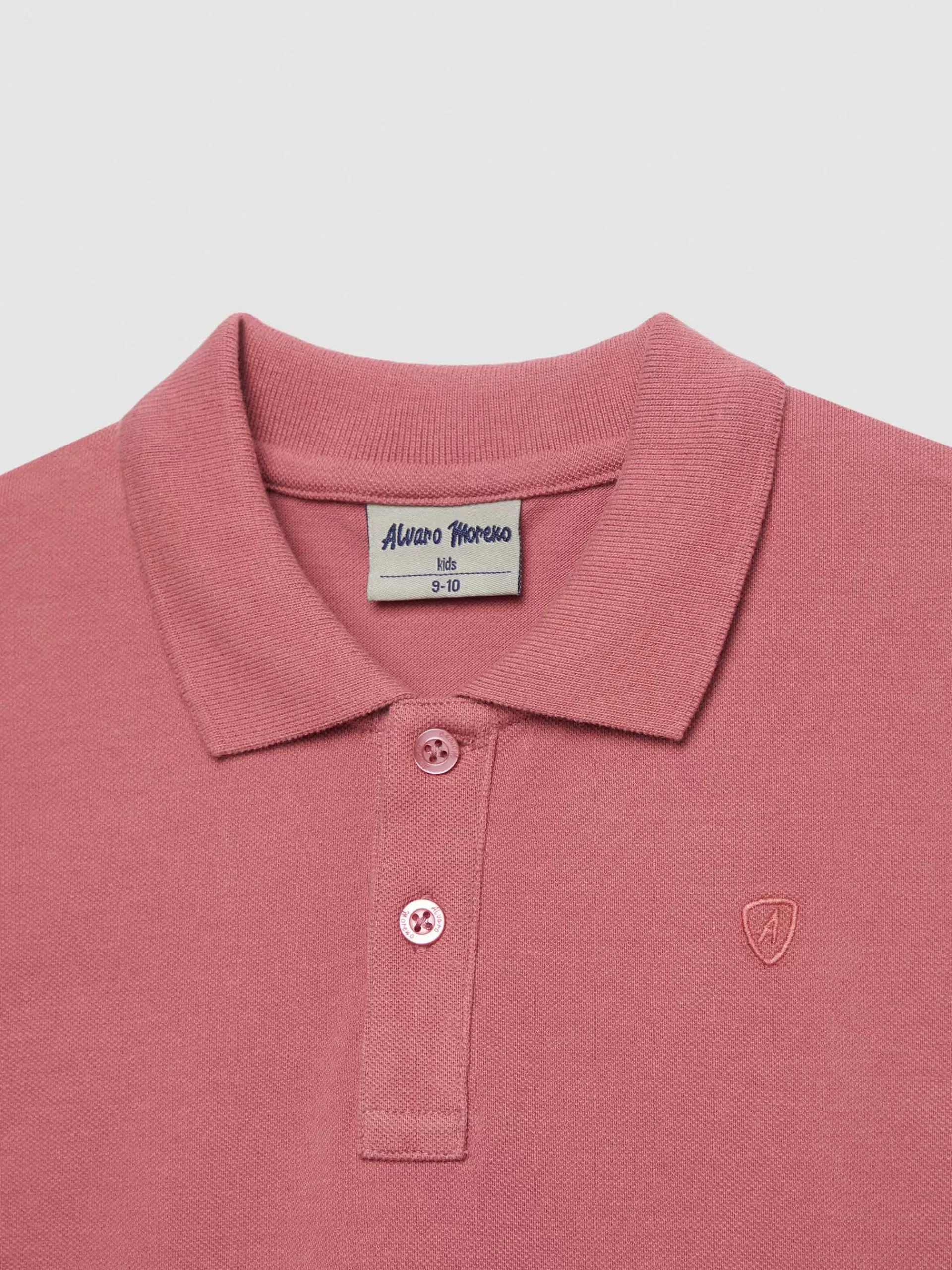 Découvrez le polo Alvaro Moreno Édition Osaka Enfant - Style Décontracté en Nuance Corail Vibrant | Collection Exclusive & Soldes Exclusifs Été 2024