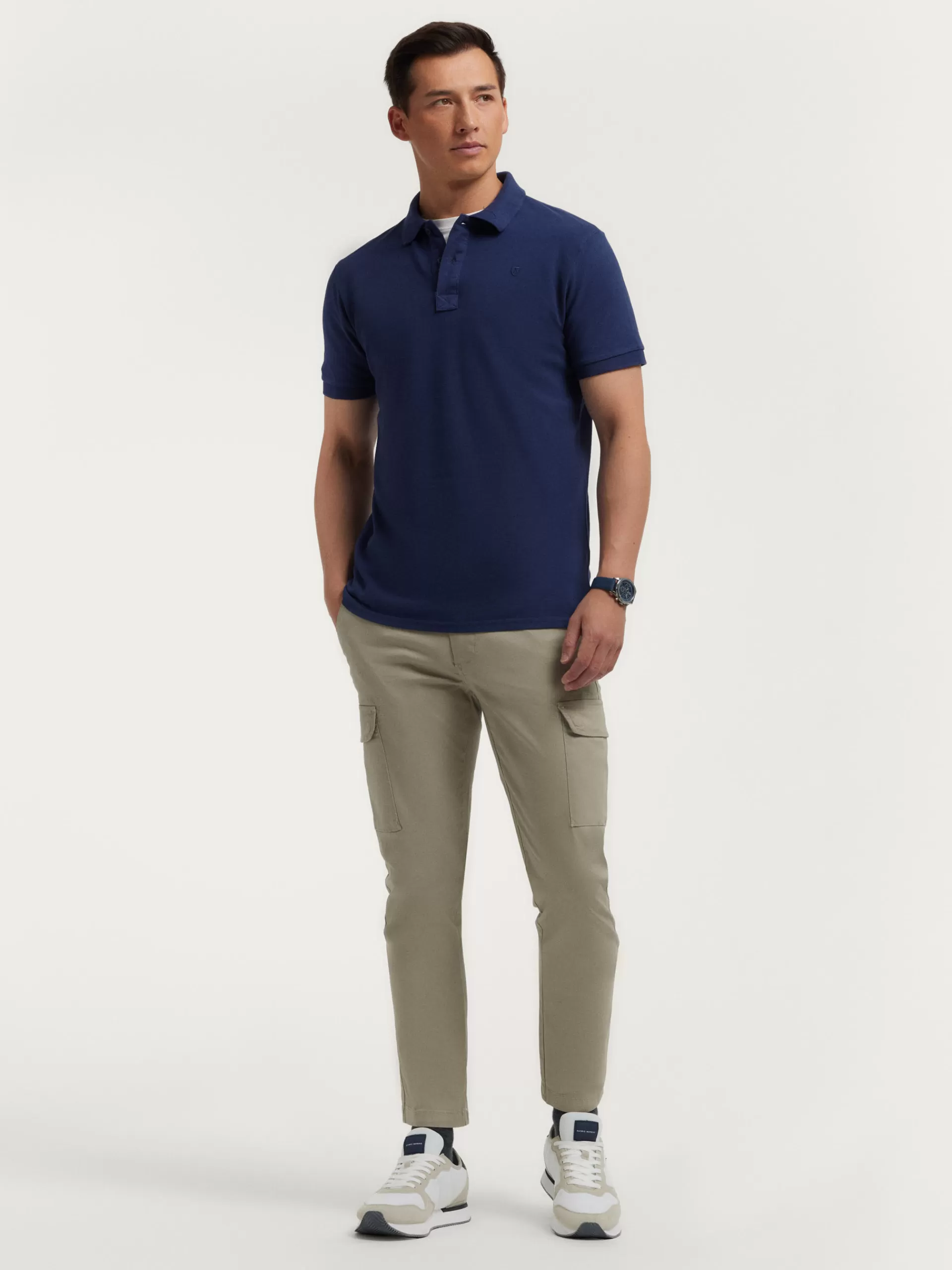 Polo décontracté Scooby en bleu marine par Alvaro Moreno - Prix doux et style intemporel