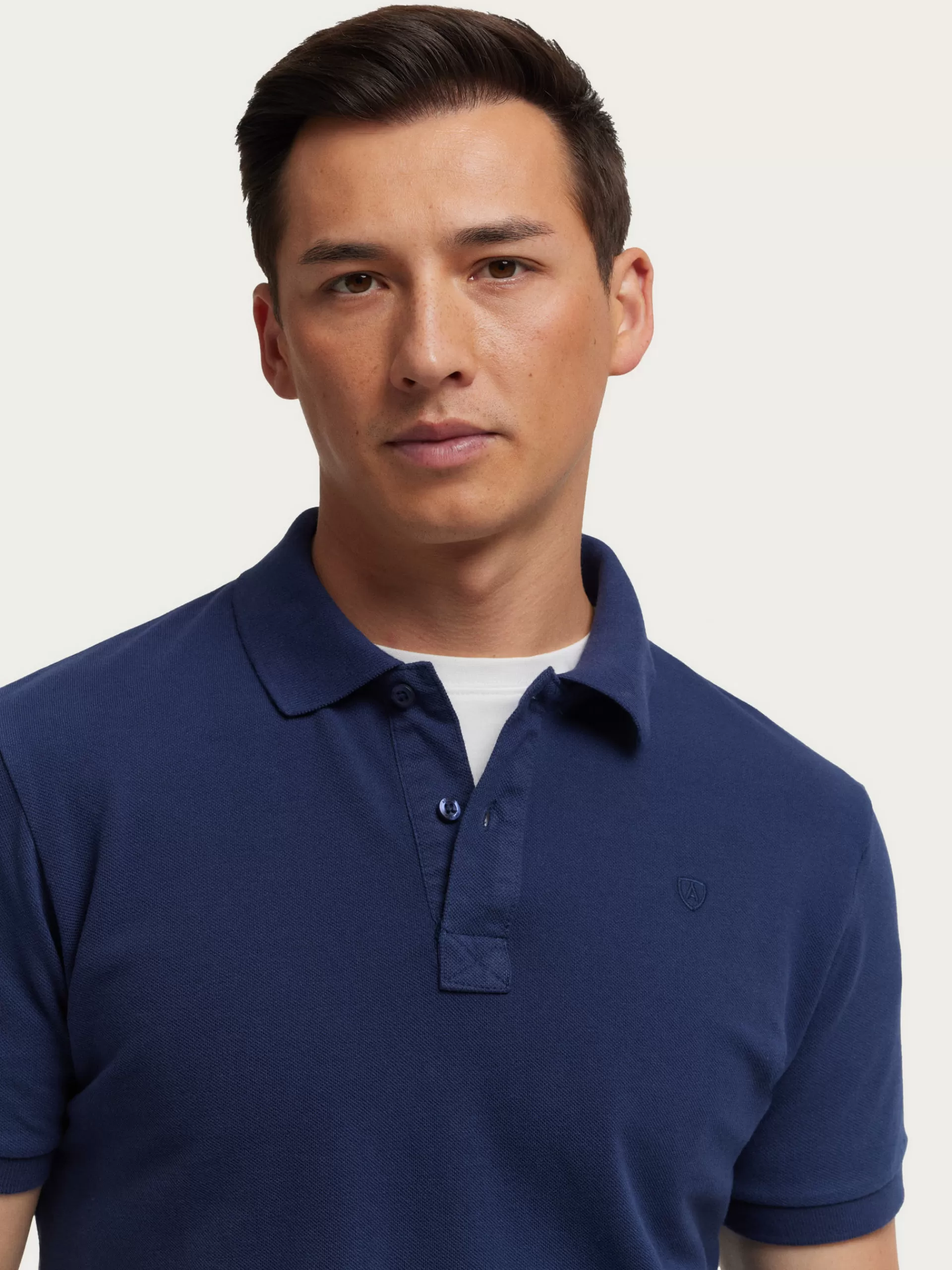 Polo décontracté Scooby en bleu marine par Alvaro Moreno - Prix doux et style intemporel