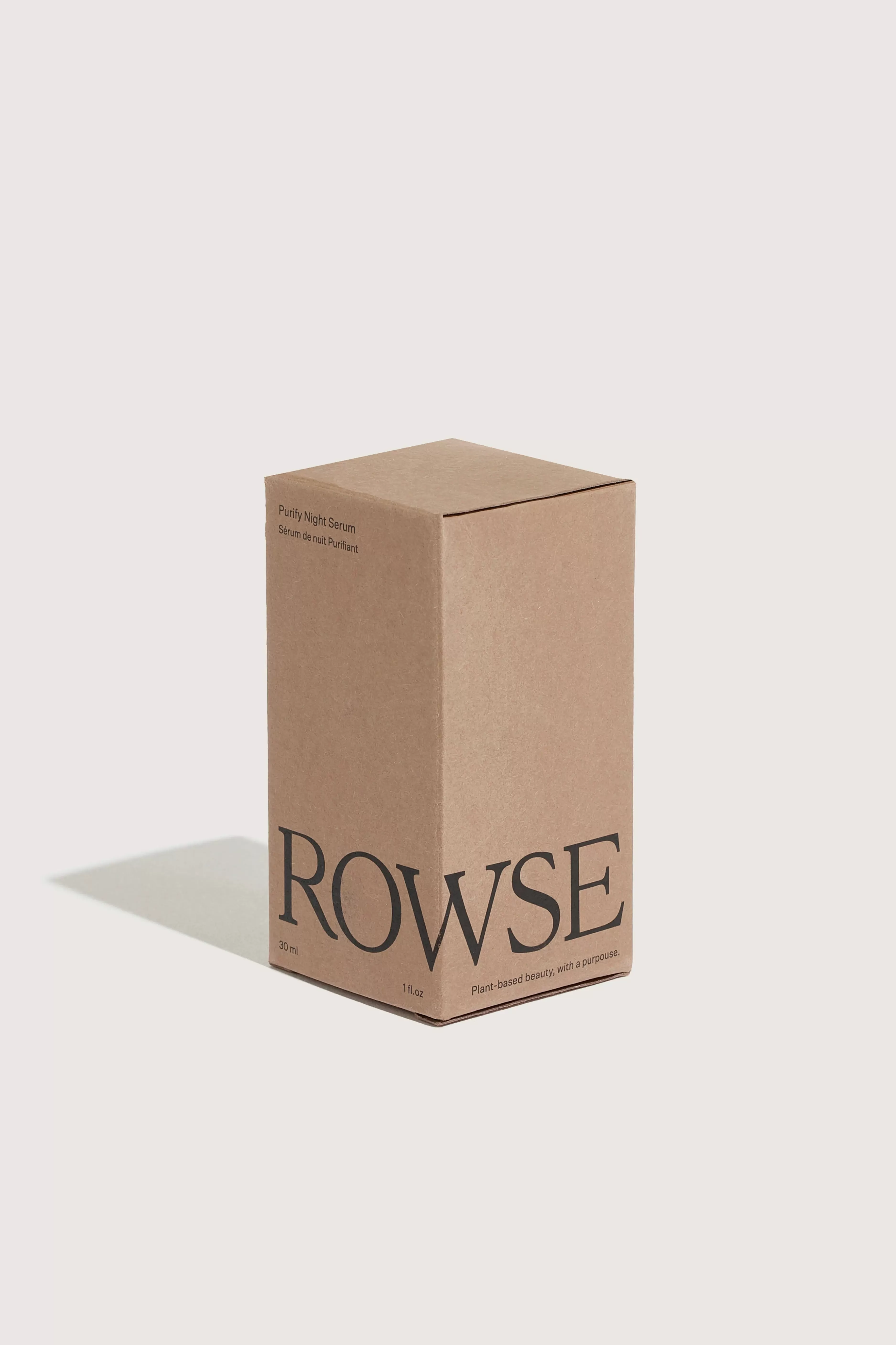 Sérum Nuit Apaisant Rowse - Soin Purifiant pour les Peaux Réactives et Acnéiques