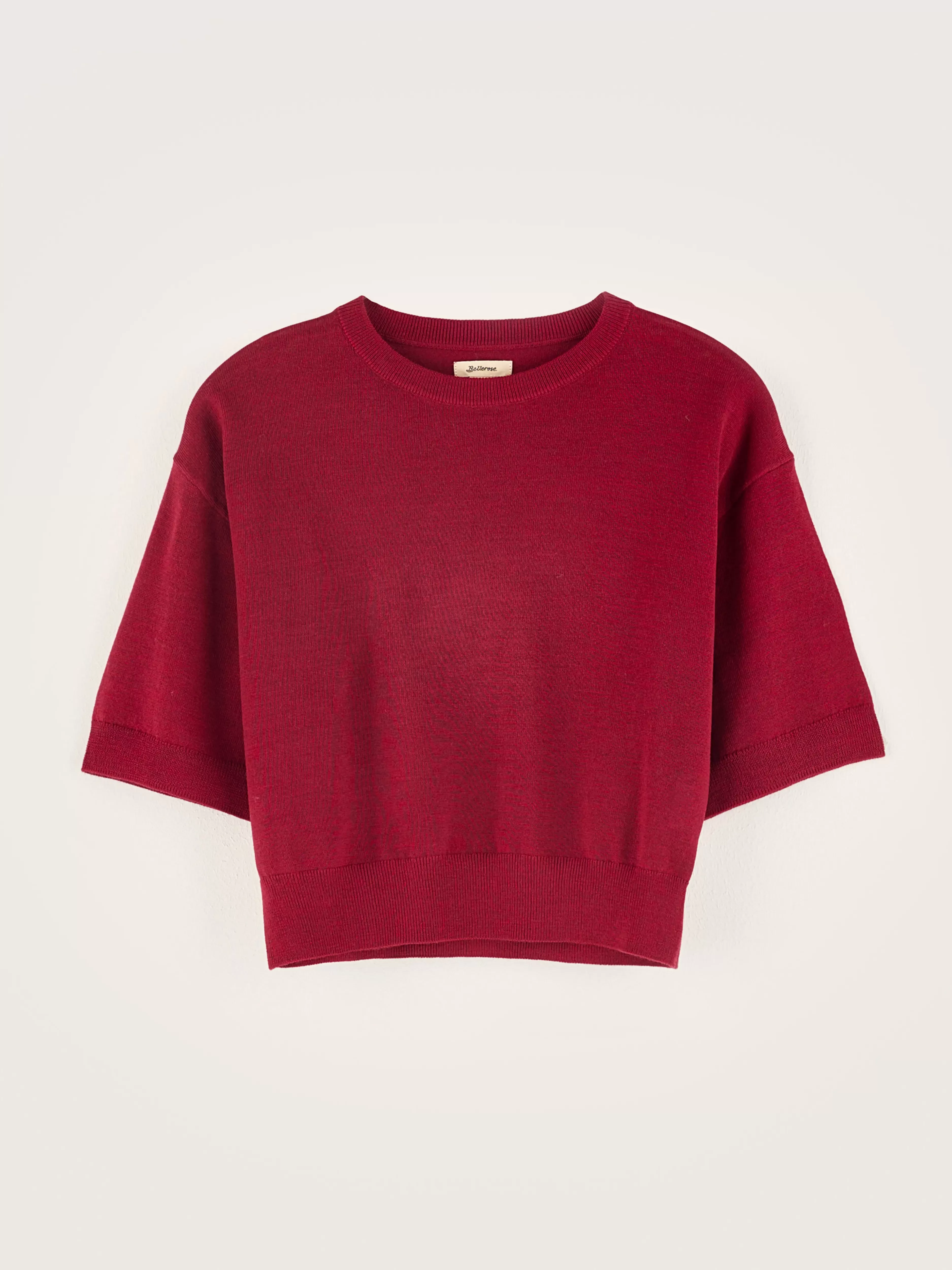 Pull en laine Bellerose | Manches courtes automne-hiver | Découpe moderne confort douillet