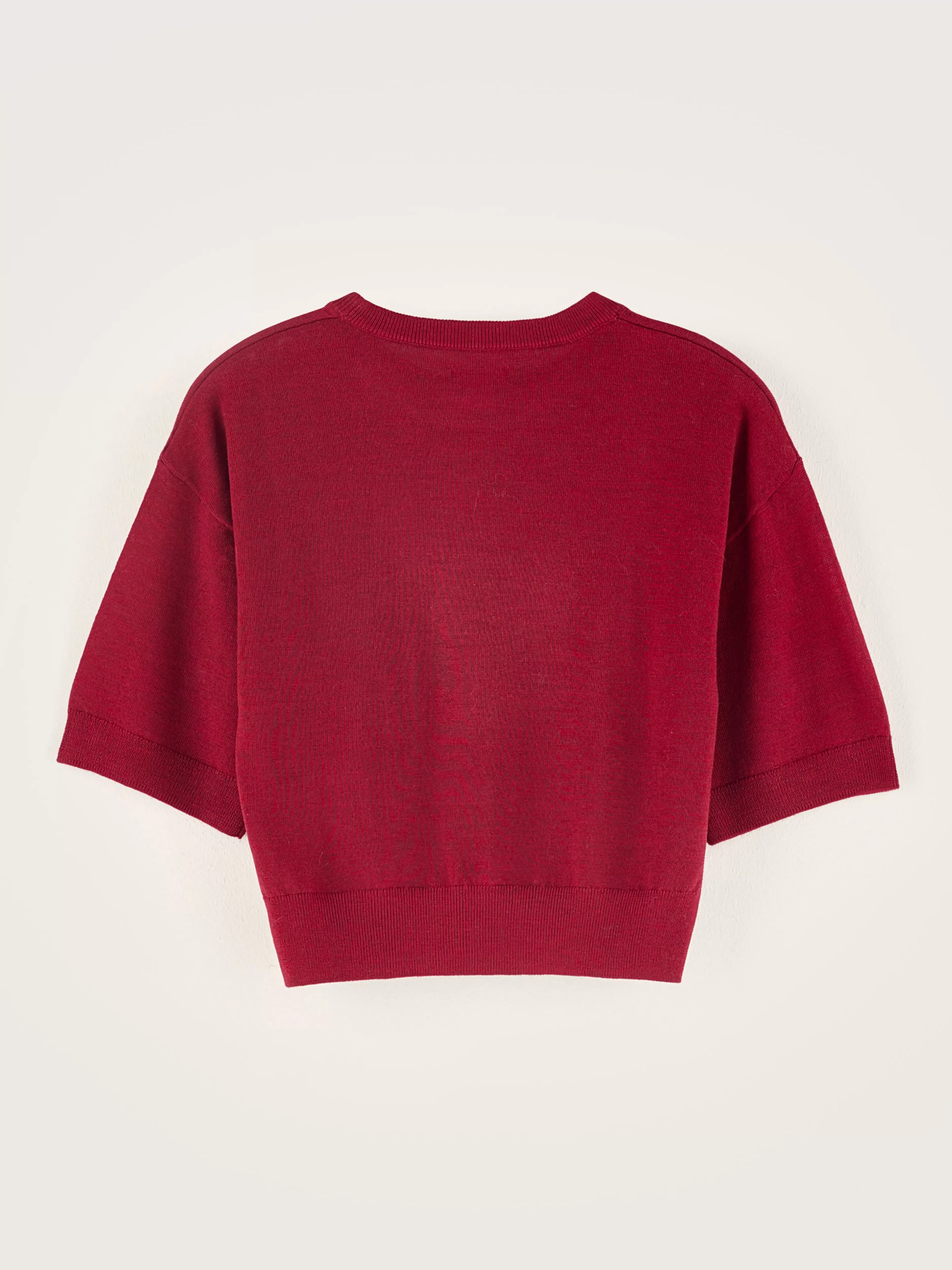 Pull en laine Bellerose | Manches courtes automne-hiver | Découpe moderne confort douillet