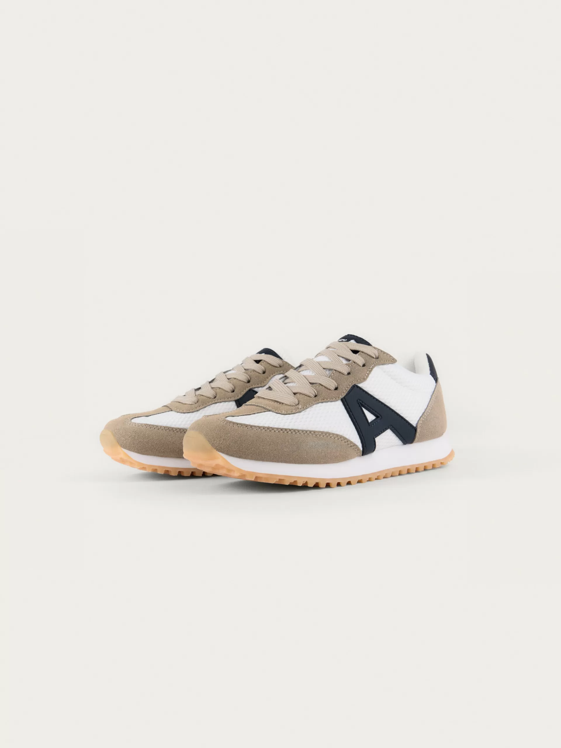 Baskets Mode Enfant Aston by Alvaro Moreno - Gris Anthracite pour école et loisirs, chaussures légères en toile respirante (Taille 25 à 36) - Confort Garanti