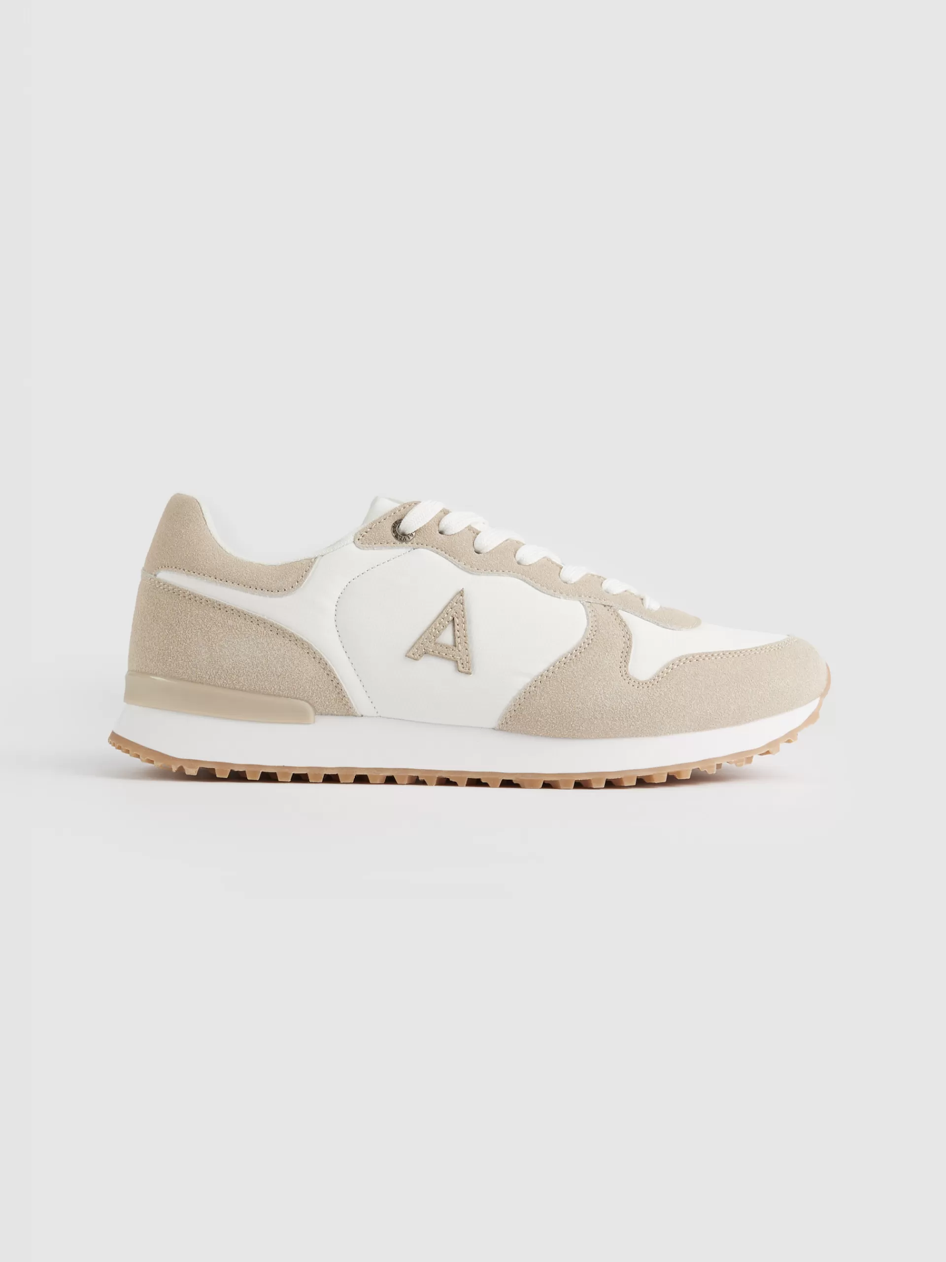 Promo Éclair - Baskets Alvaro Moreno | Style Urbain Détendu en Beige Sable