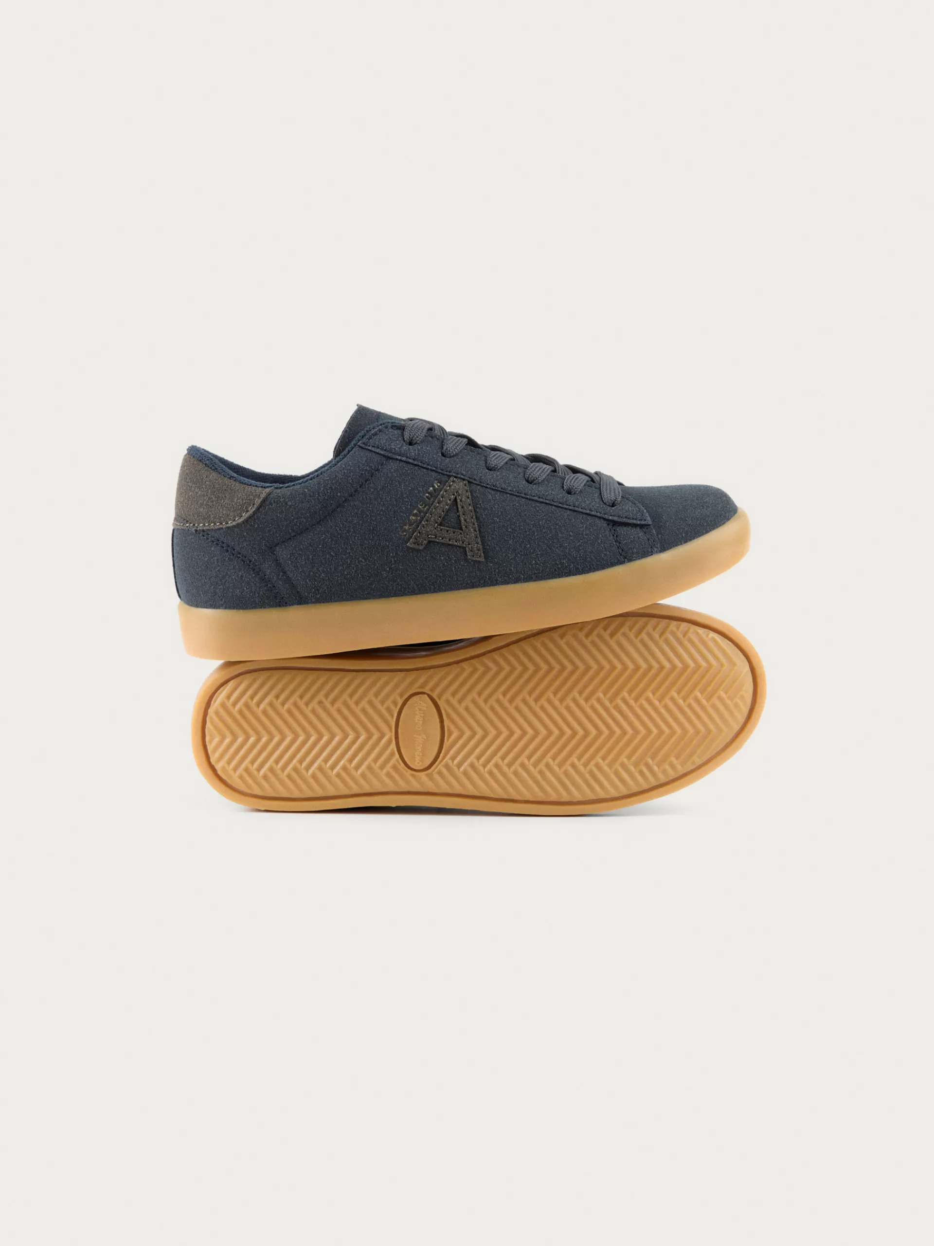 Chaussures de Skate Alvaro Moreno pour Enfants - Bleu Marine | Promotion Limitée