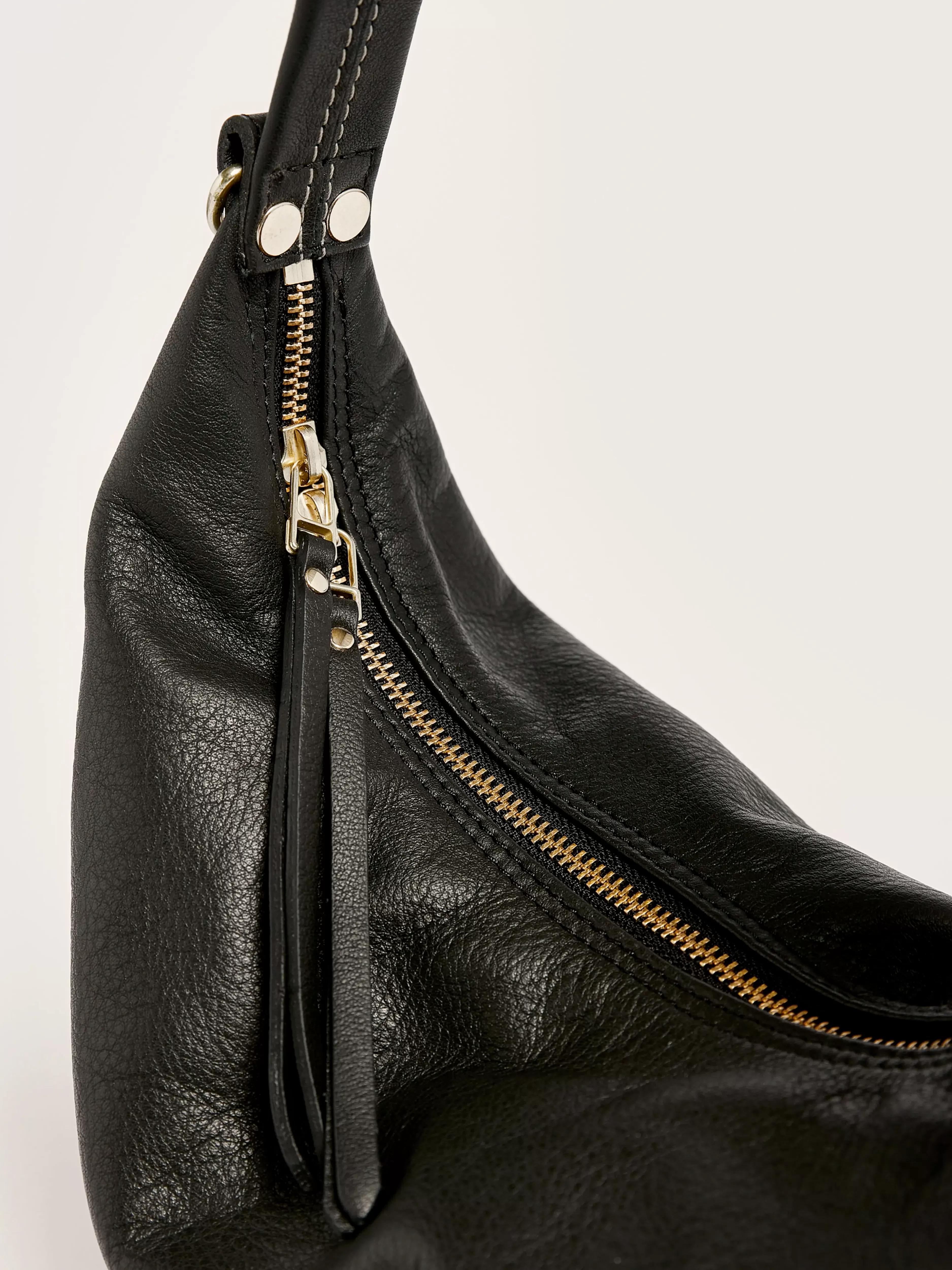 Sac Bandoulière Souplex en Cuir Véritable Souple - Élégance Intemporelle Schoudertas-Bellerose