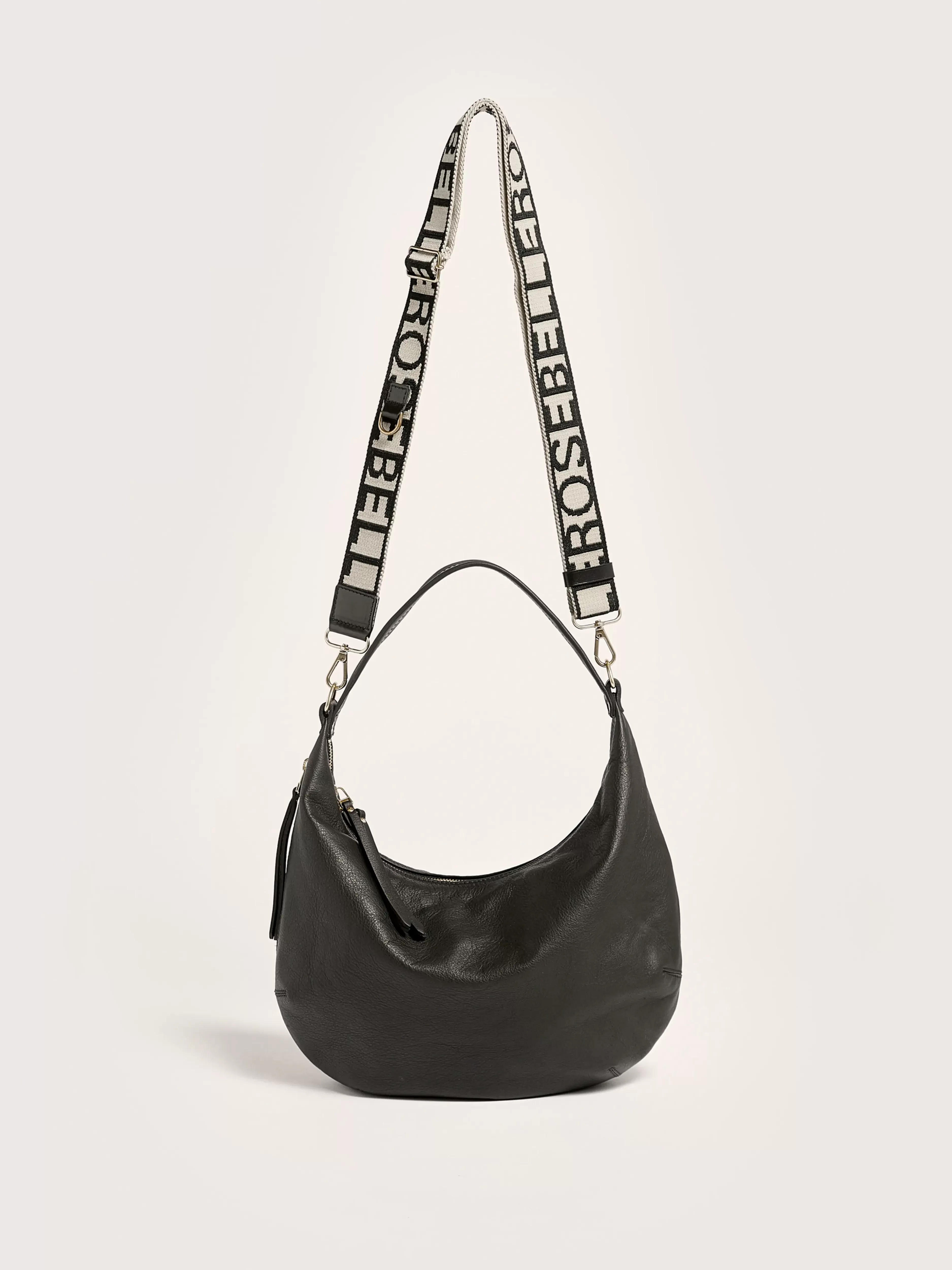 Sac Bandoulière Souplex en Cuir Véritable Souple - Élégance Intemporelle Schoudertas-Bellerose