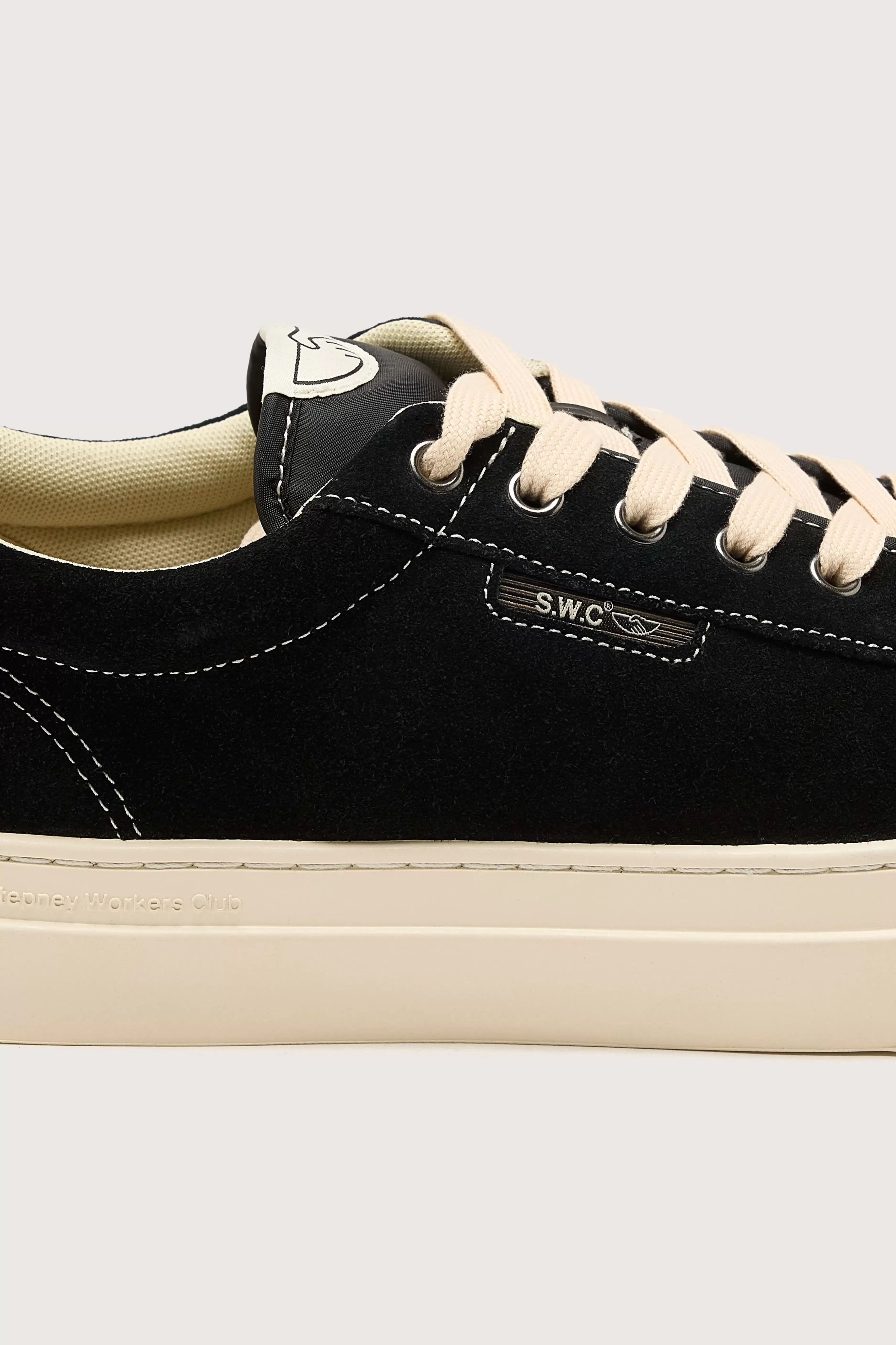 Chaussures Dellow 02 Cup en daim pour homme - Édition exclusive Stepney Workers Club