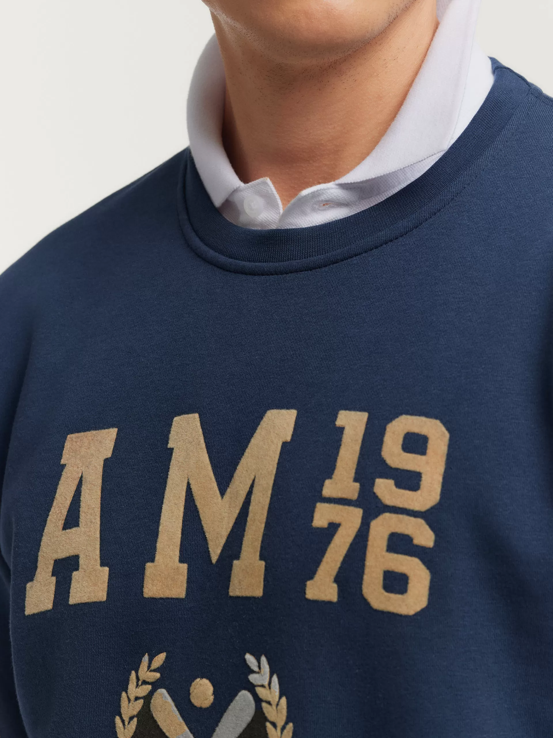 Online Alvaro Moreno SUDADERA BASEBALL  Azul Marino