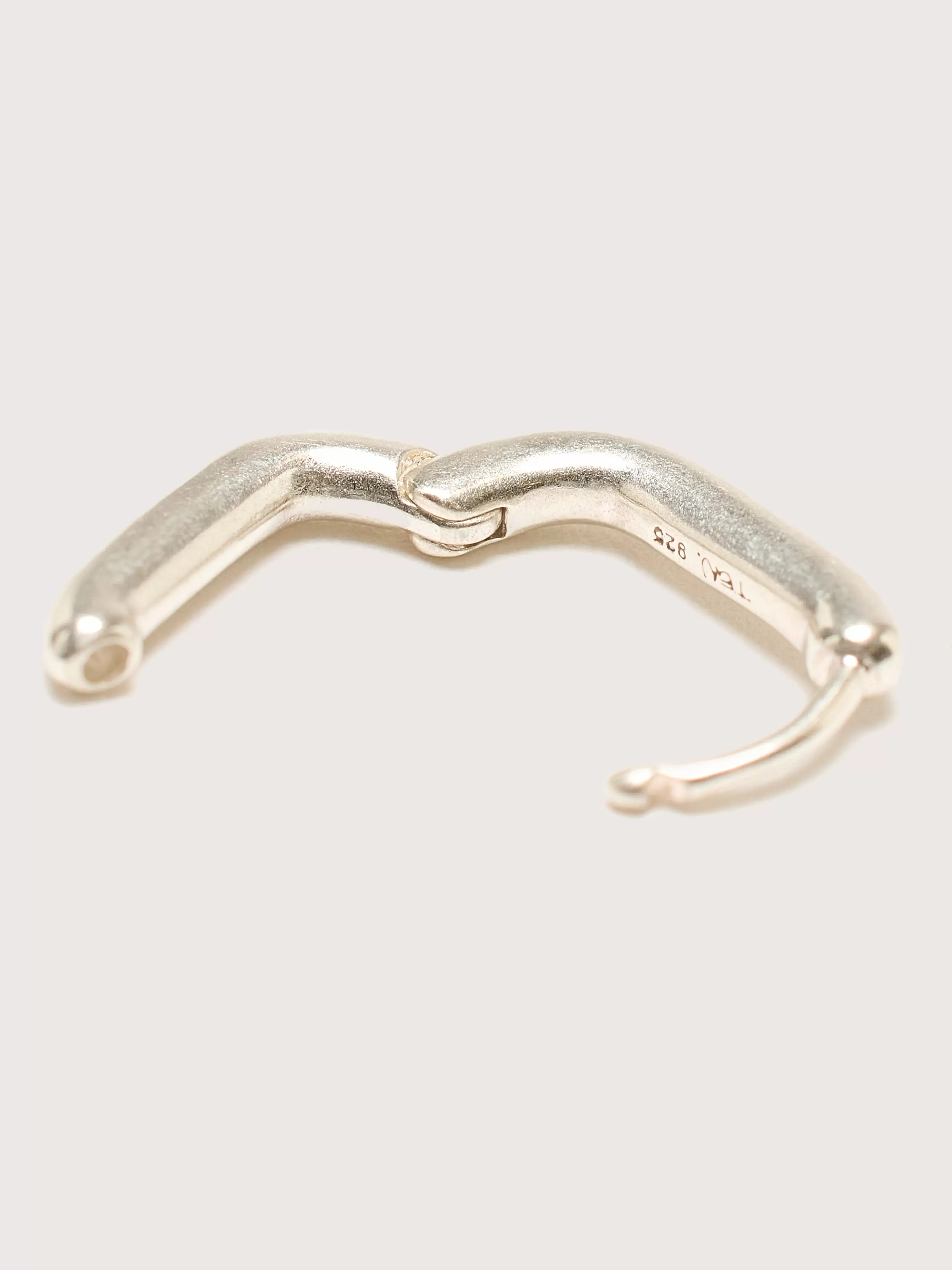 Boucles d'oreilles ovales argentées intemporelles - Collection tendance Bijoux 10