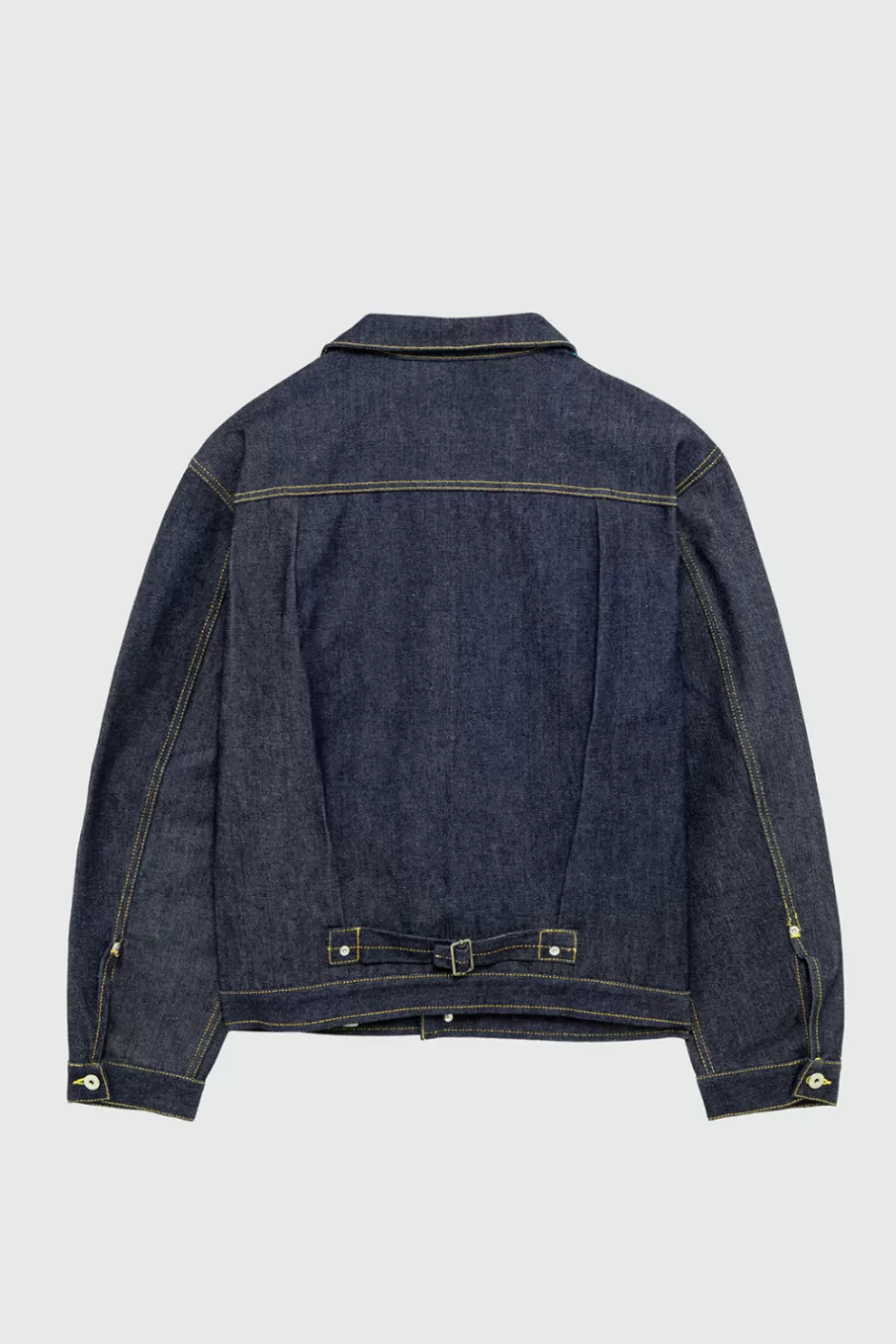 Jean Roy Rogers Original - Coupe Classique Homme Modèle X en Denim Brut Américain à Lisière Rouge

(：SEO