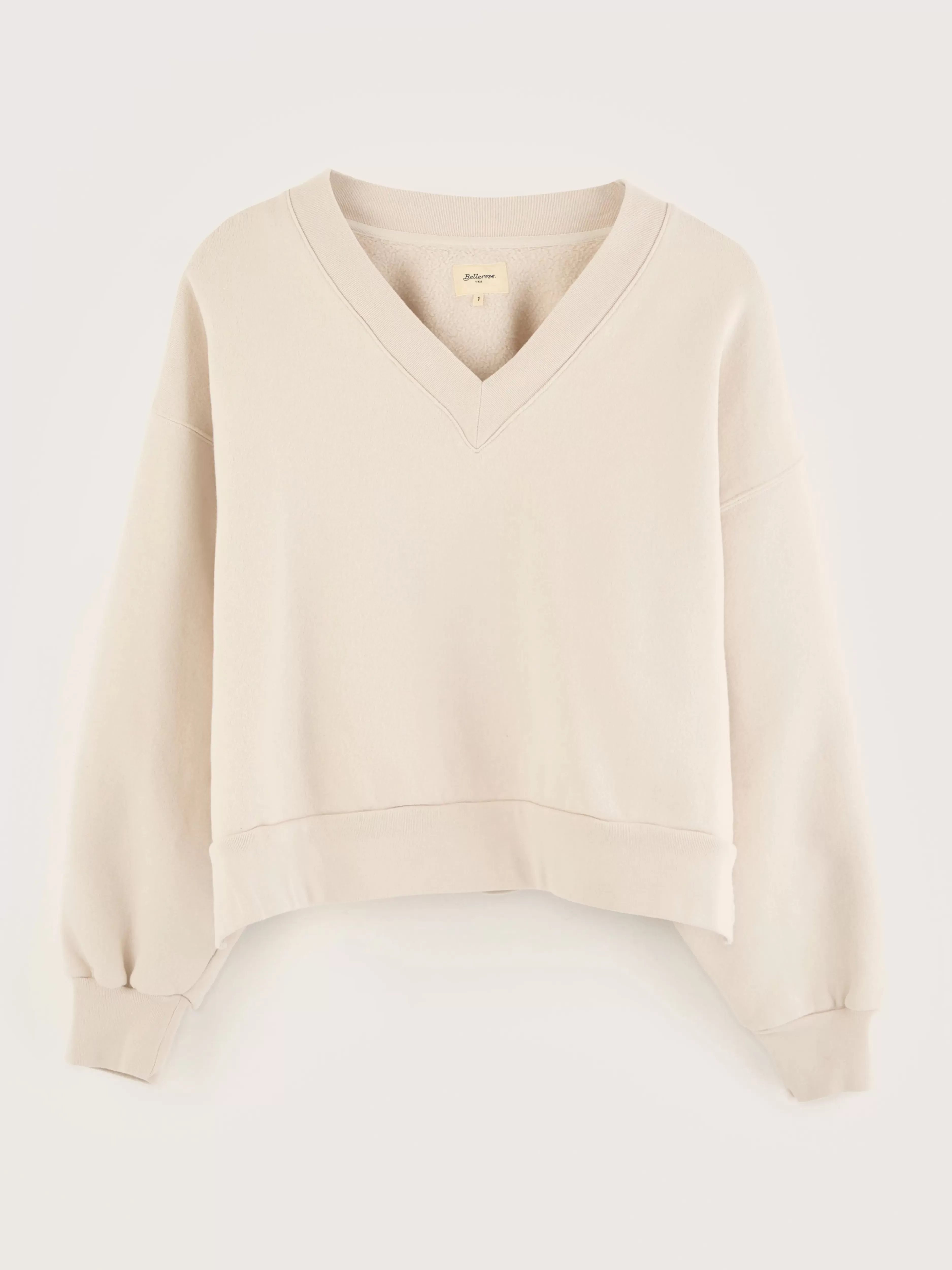 Bellerose - Sweat décontracté Varola à col en V, coupe moderne pour un style urbain