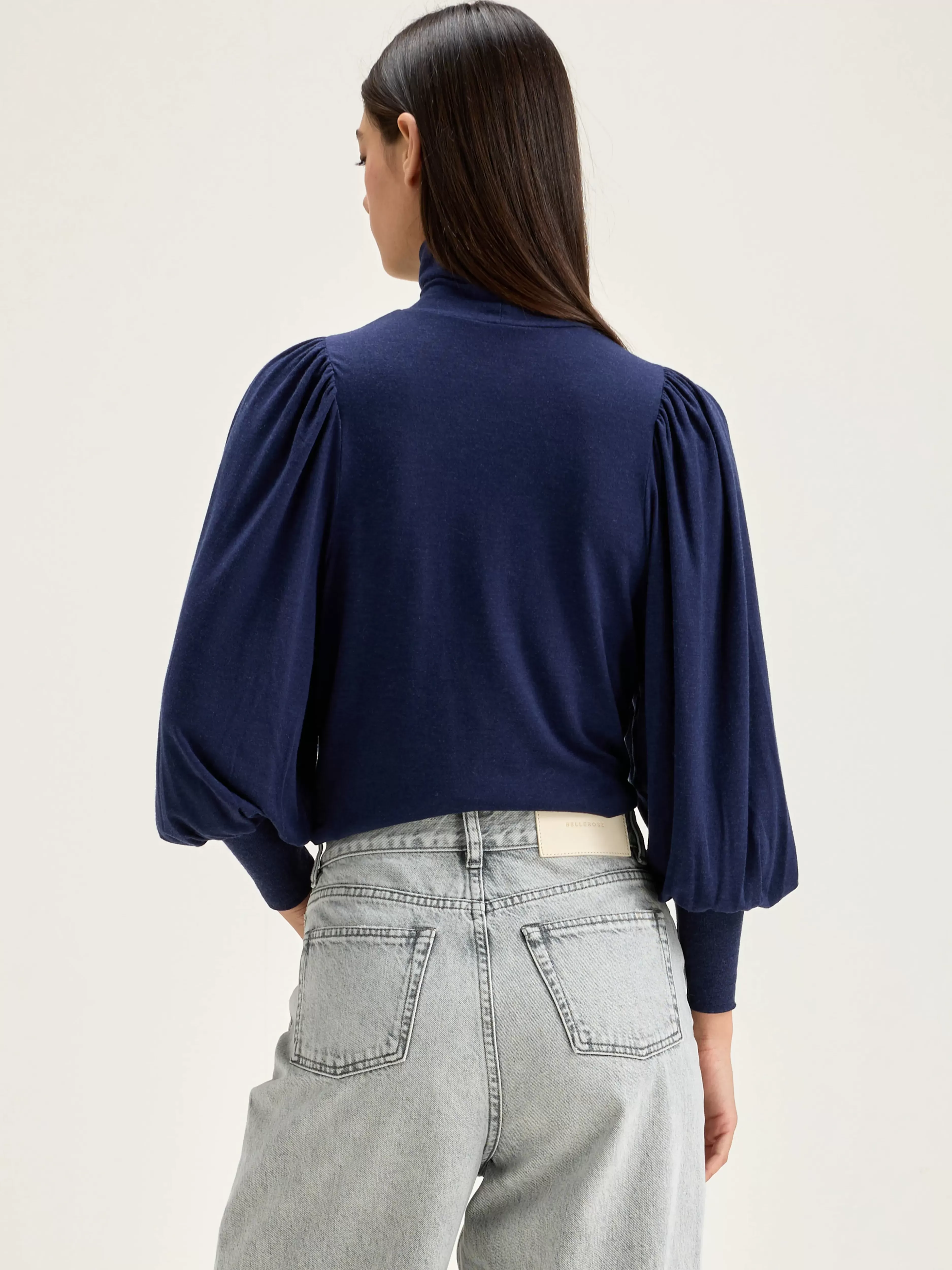 Bellerose | T-Shirt Vazo à col ras du cou - Nouveauté Printemps 2024 avec détails contrastés