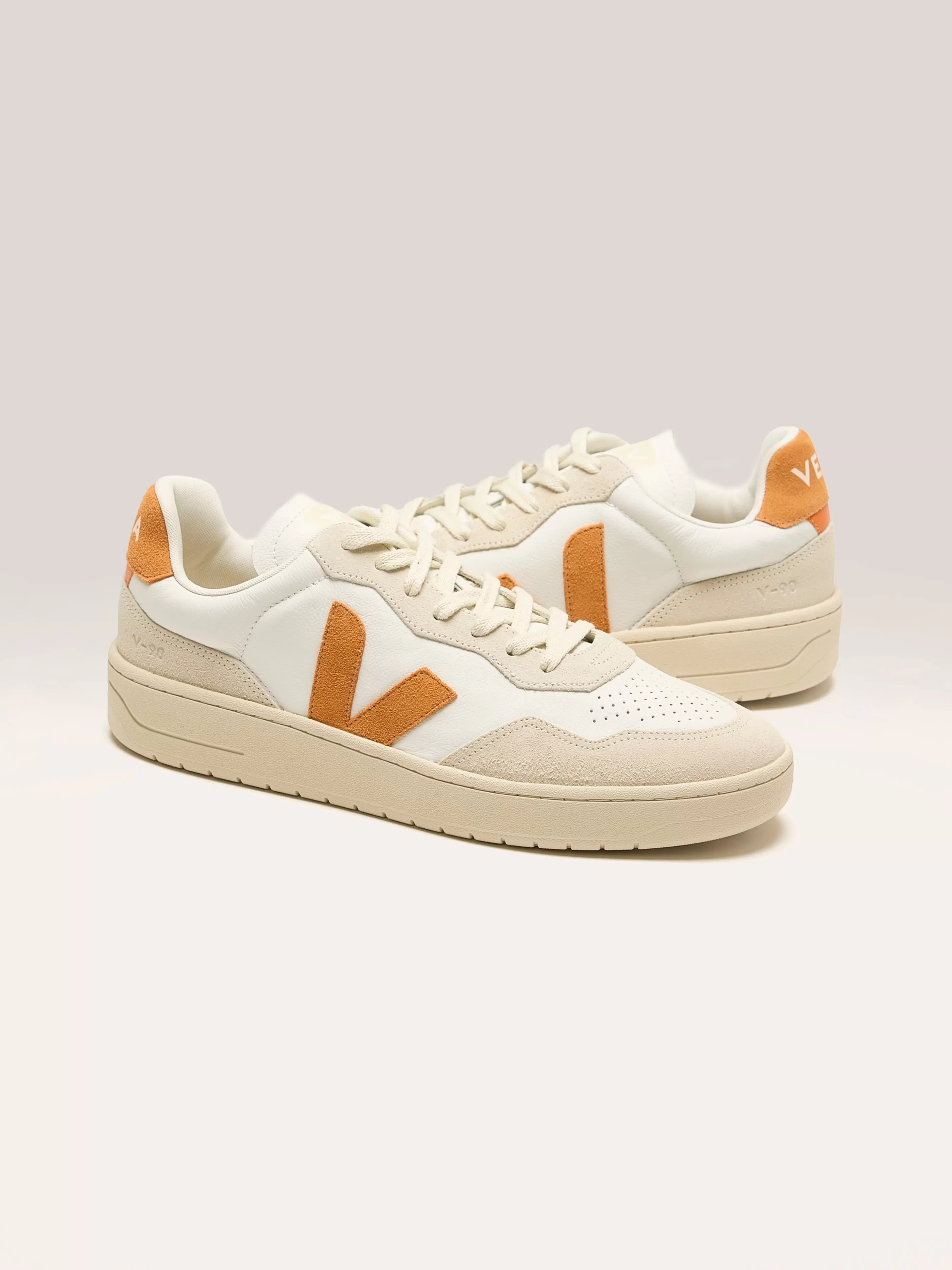 Chaussures V-90 en Cuir Véritable pour Homme - Collection Urbaine Veja à Prix Doux