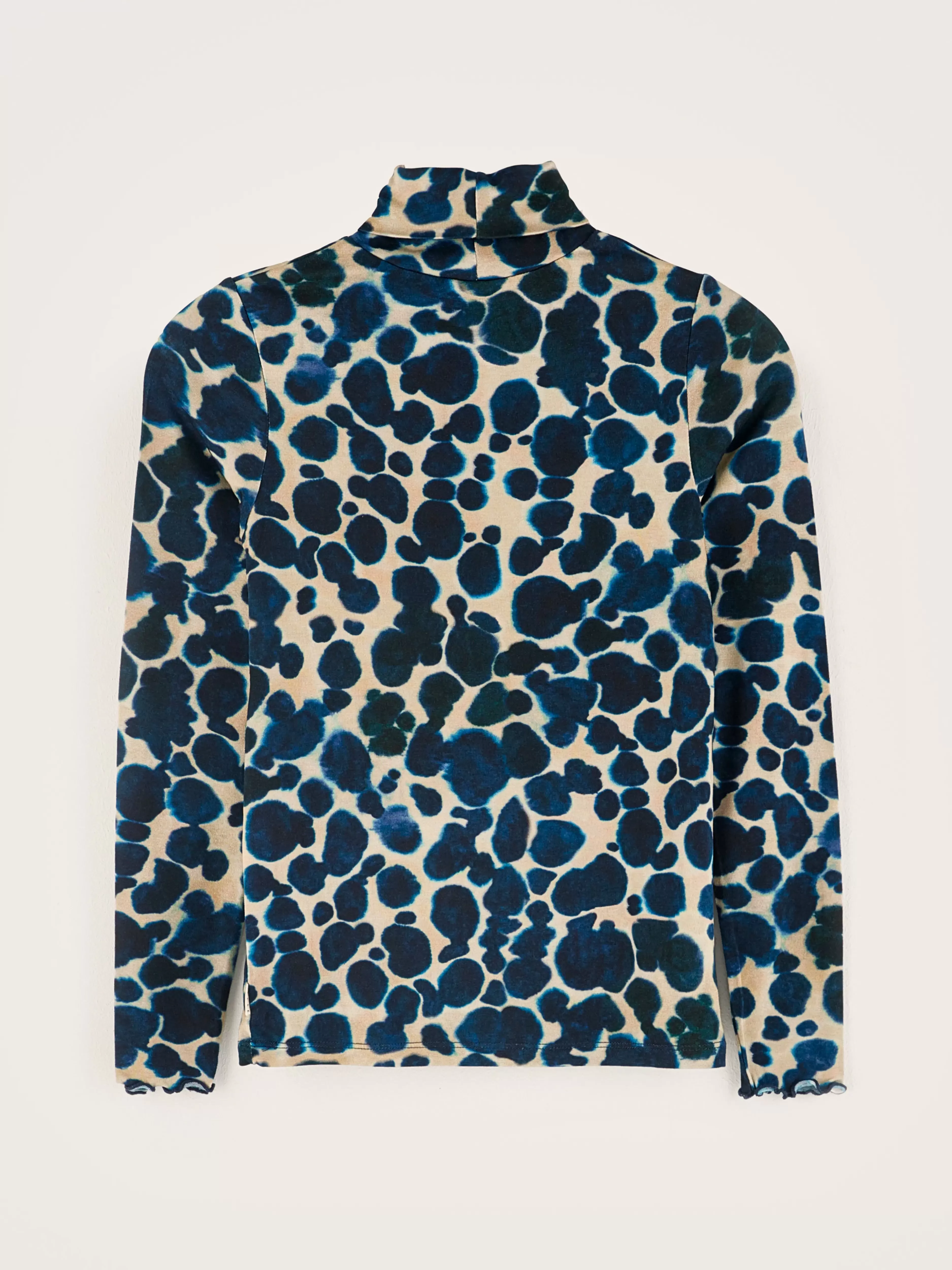 T-Shirt Femme Col en V Manches Longues - Bellerose Édition Printemps 2024 en Coton Souple